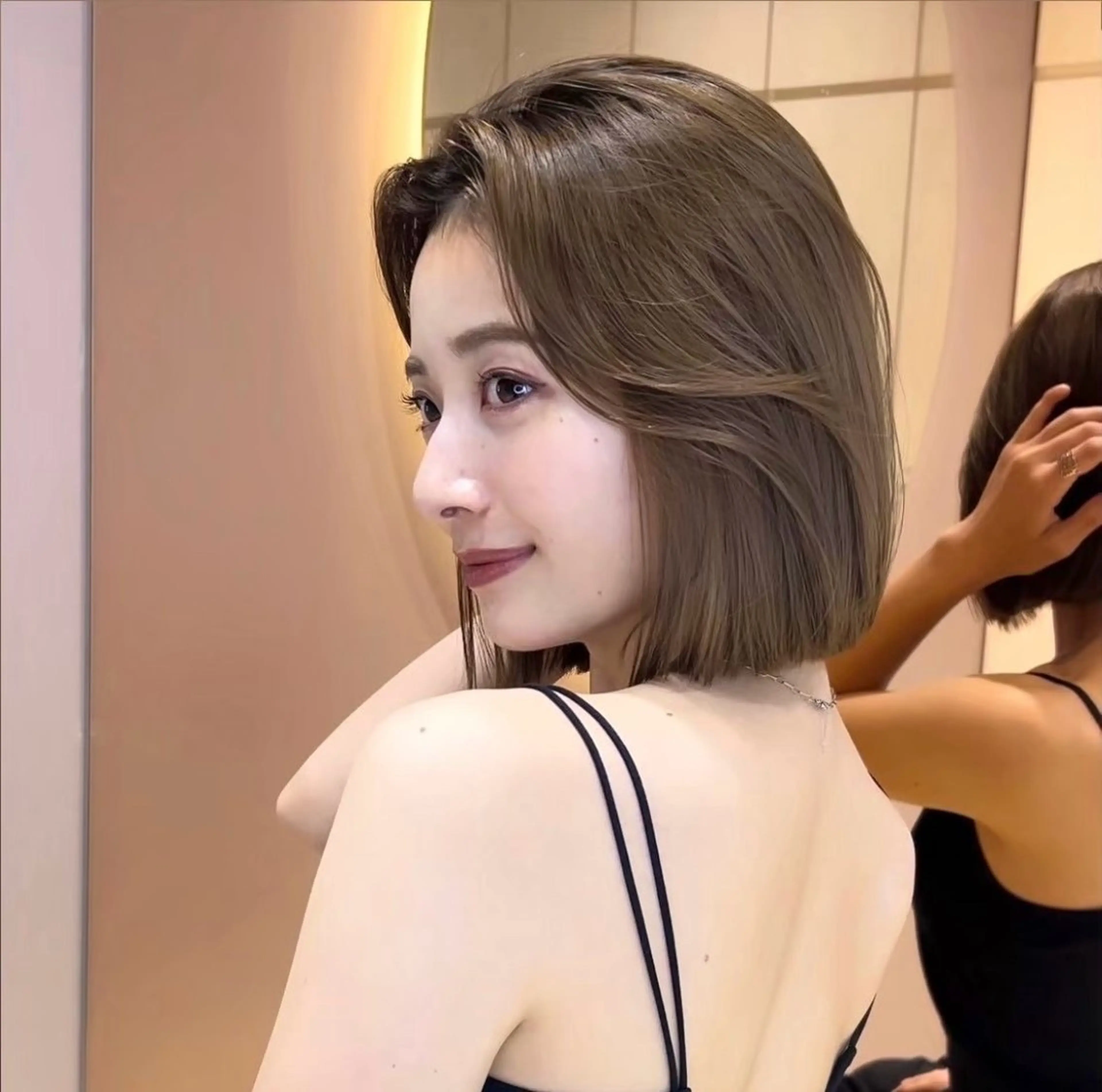 ショート ボブ ボブ/縮毛矯正/美髪 髪質改善/大和田拓夢のヘアスタイル