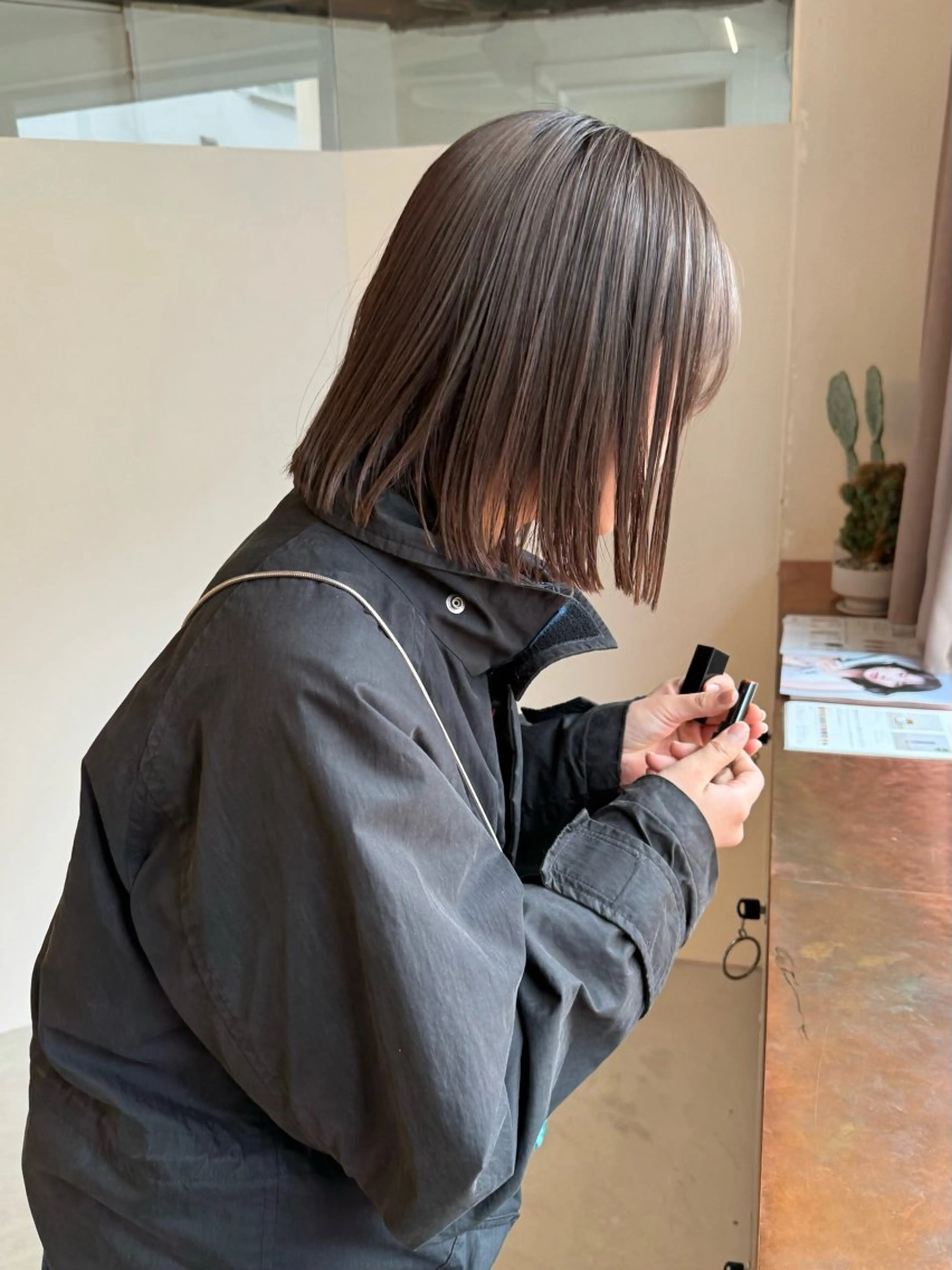 カラー ヘアカラー the hinc所属・miyu /大阪 /レイヤーカットのヘアスタイル