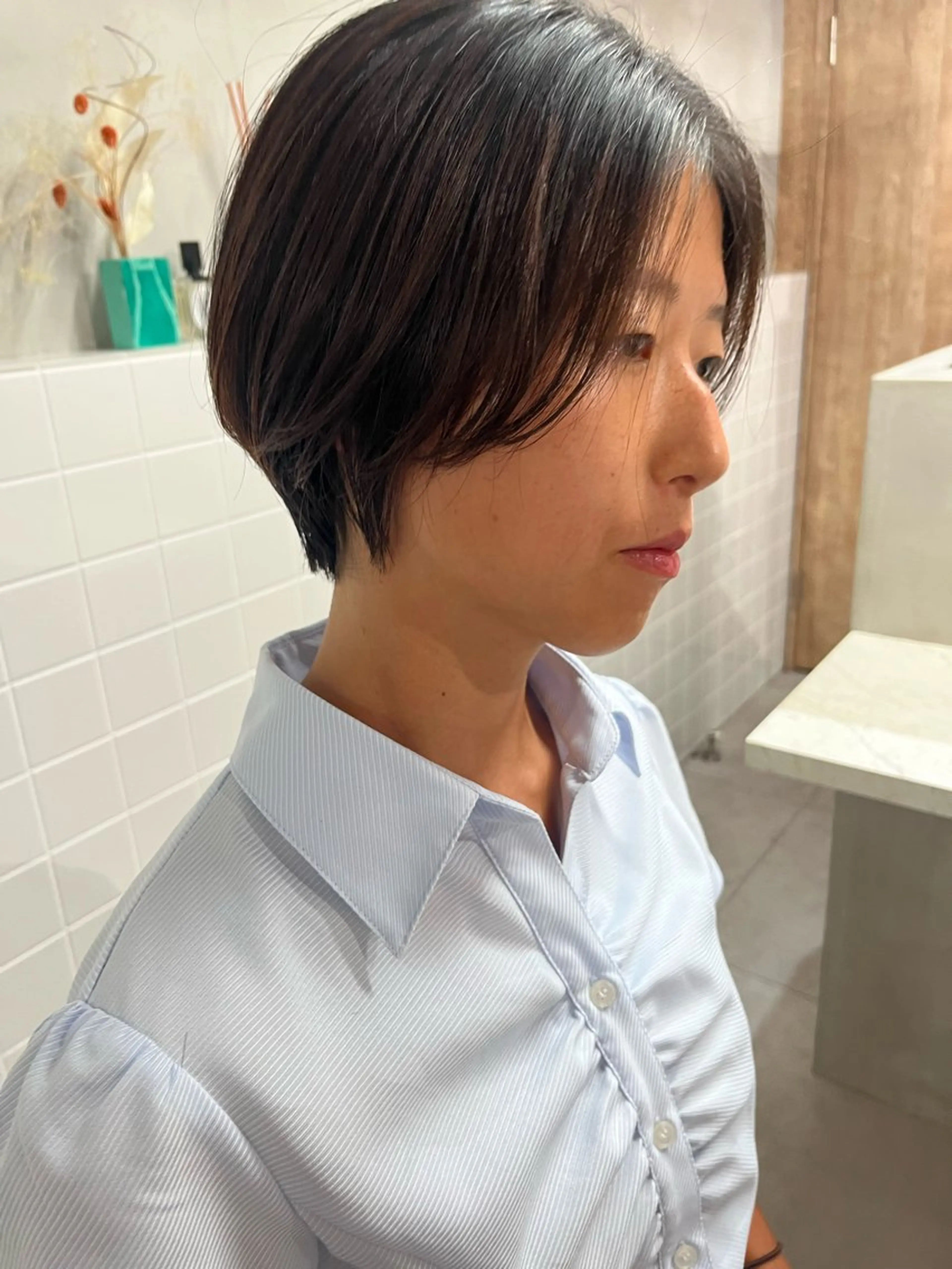 ショート ショートヘア anon Loemのヘアスタイル