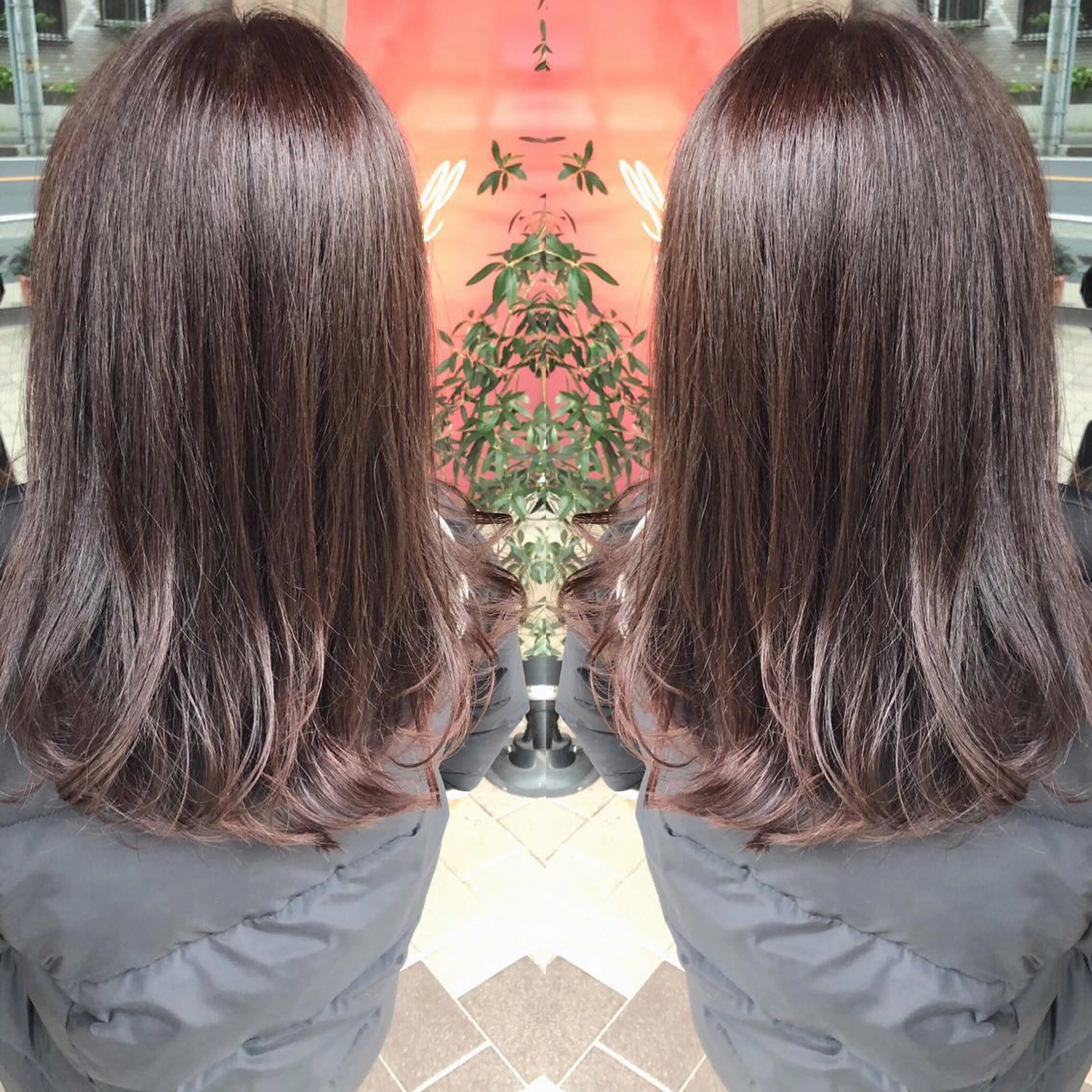 カラー 後藤 陽花子のヘアスタイル