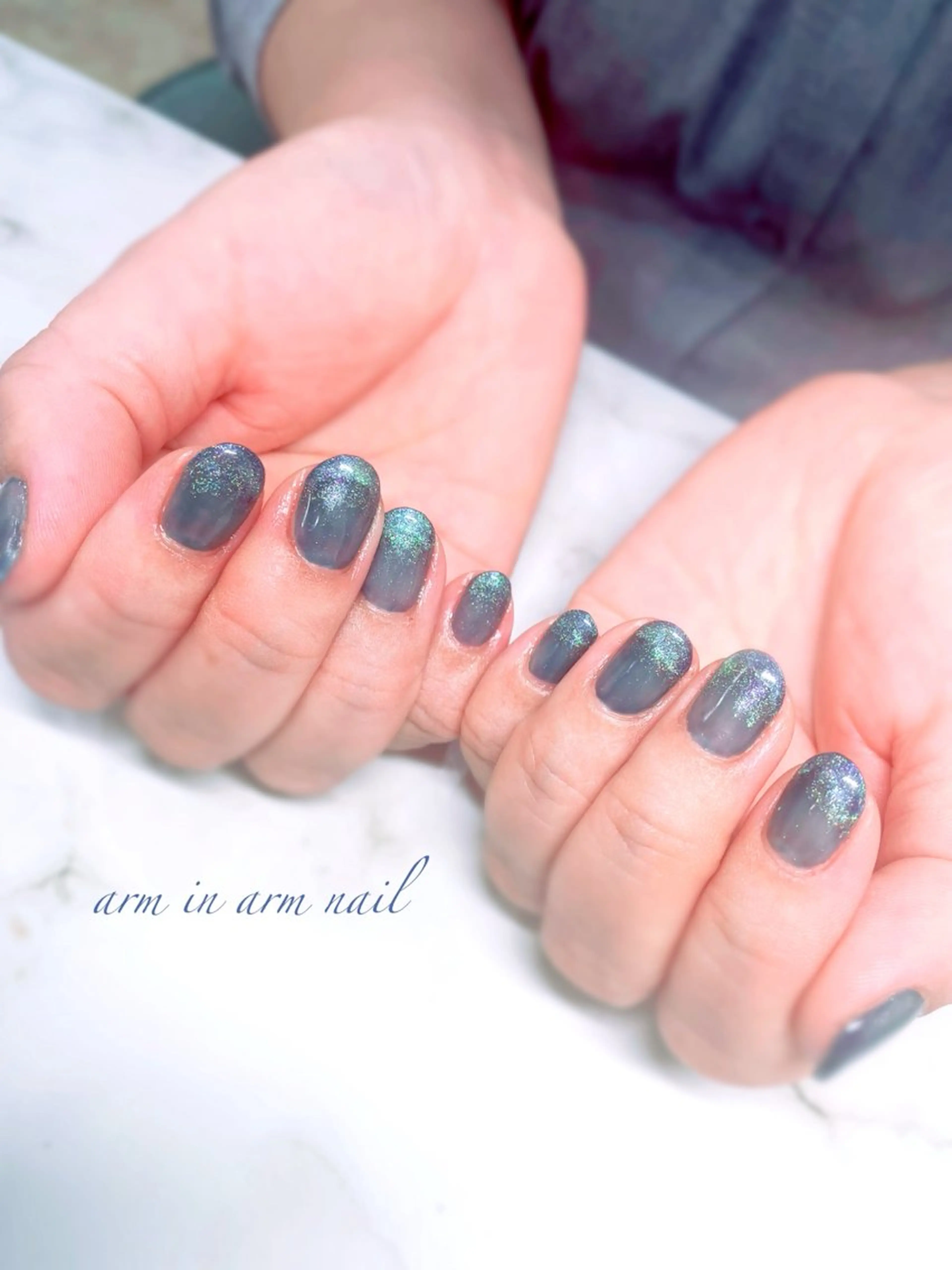 ネイル arm in arm ︎✿Yamamotoのマツエク・マツパデザイン