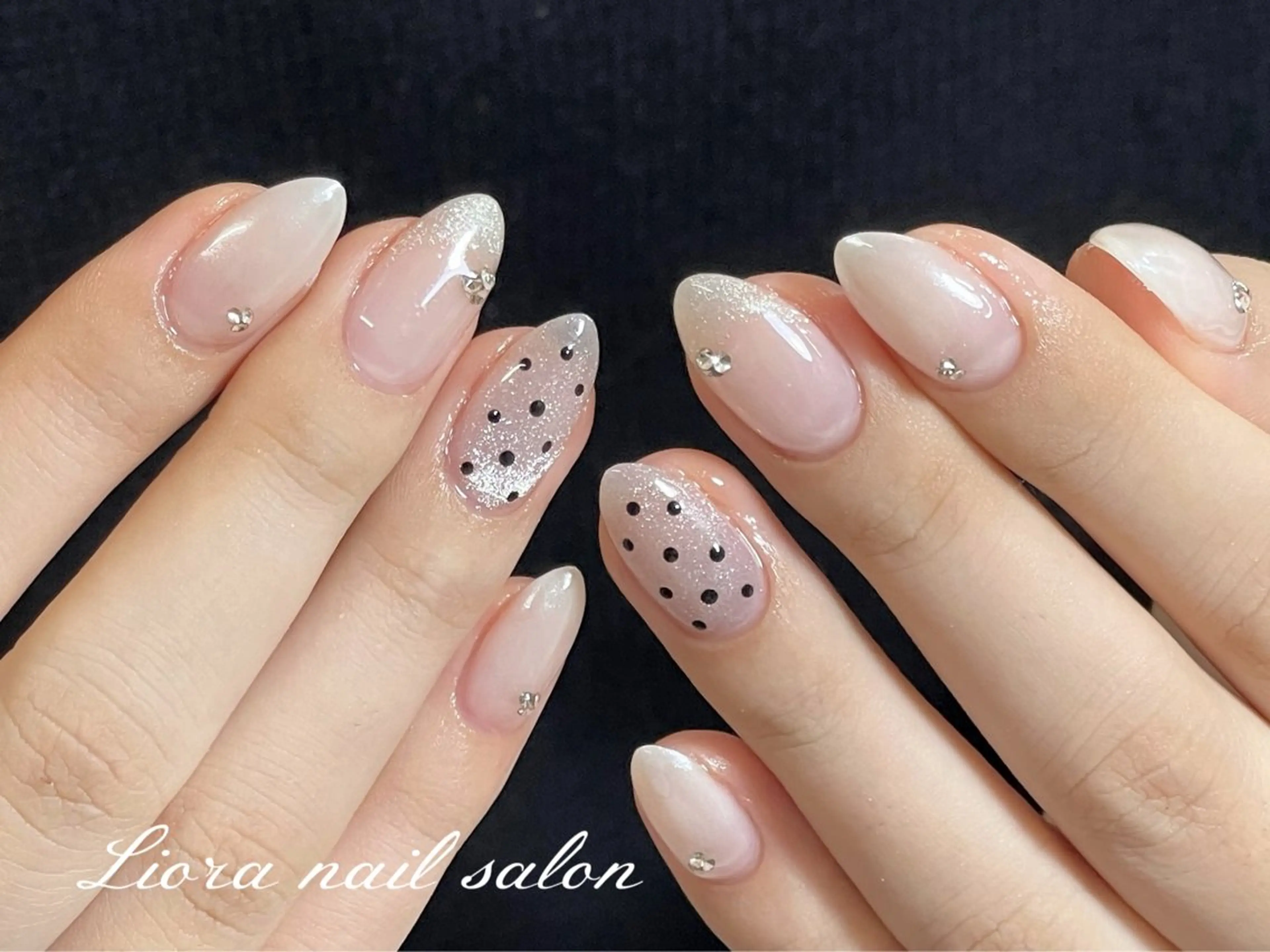 ネイル チークネイル フットネイル フレンチネイル ジェルネイル ガーリー ハンドネイル Liora nail スカルプ専門店のネイルデザイン