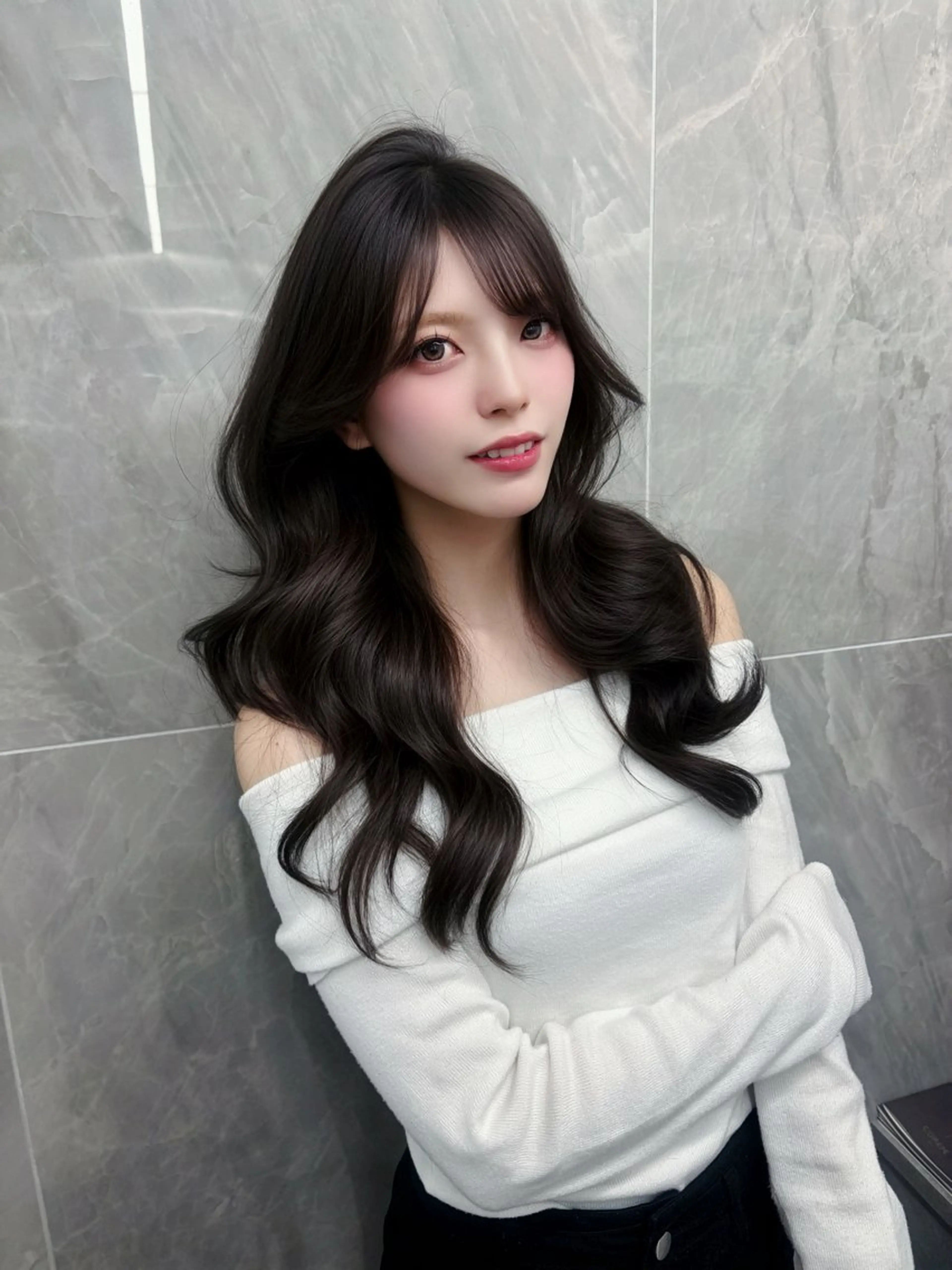 ロング カラー MAEUL NAGOYA所属・⛓ワンホンレイヤー 🥀🖤/あいりのヘアスタイル