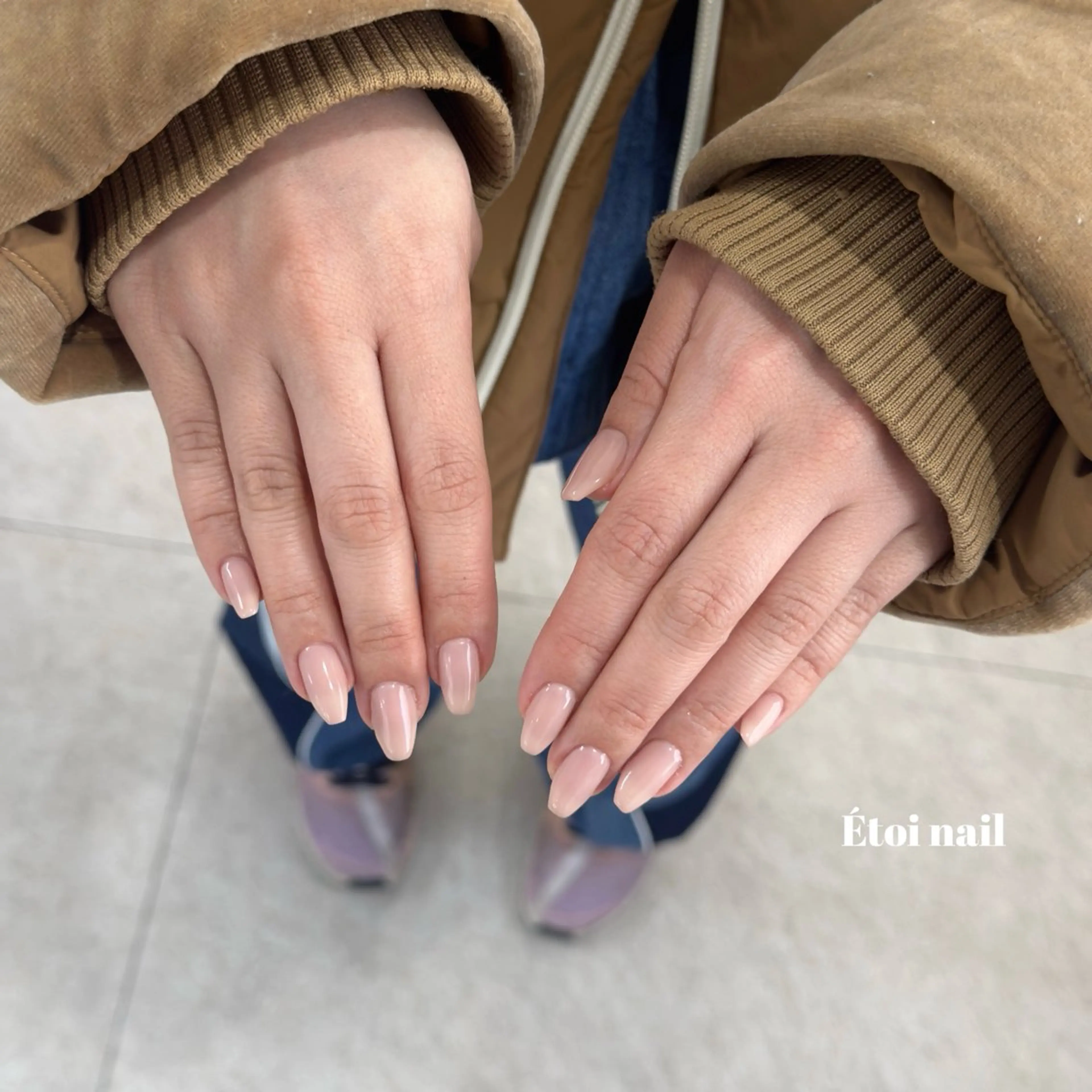 ネイル ワンカラーネイル ハンドネイル Étoi Nail はるのネイルデザイン