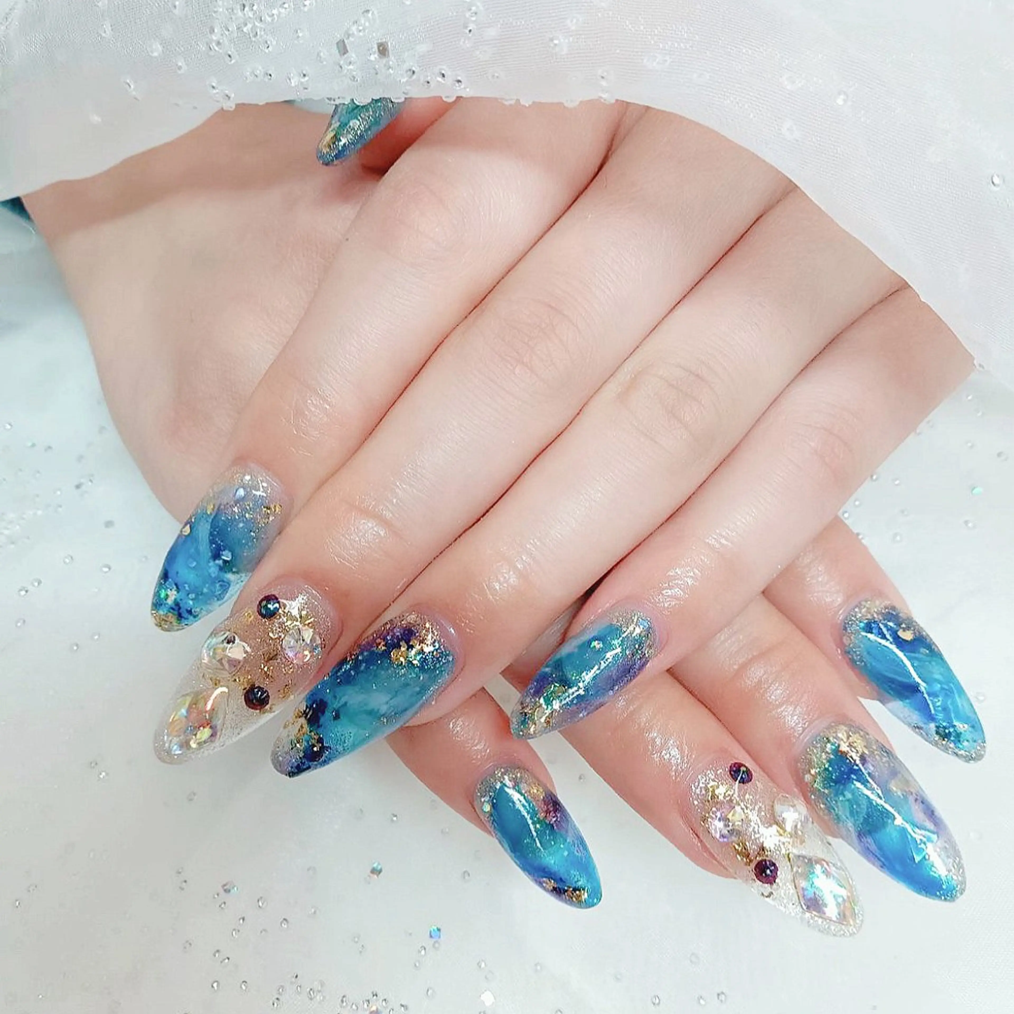 ネイル ハンドネイル 柘植 祐子のネイルデザイン