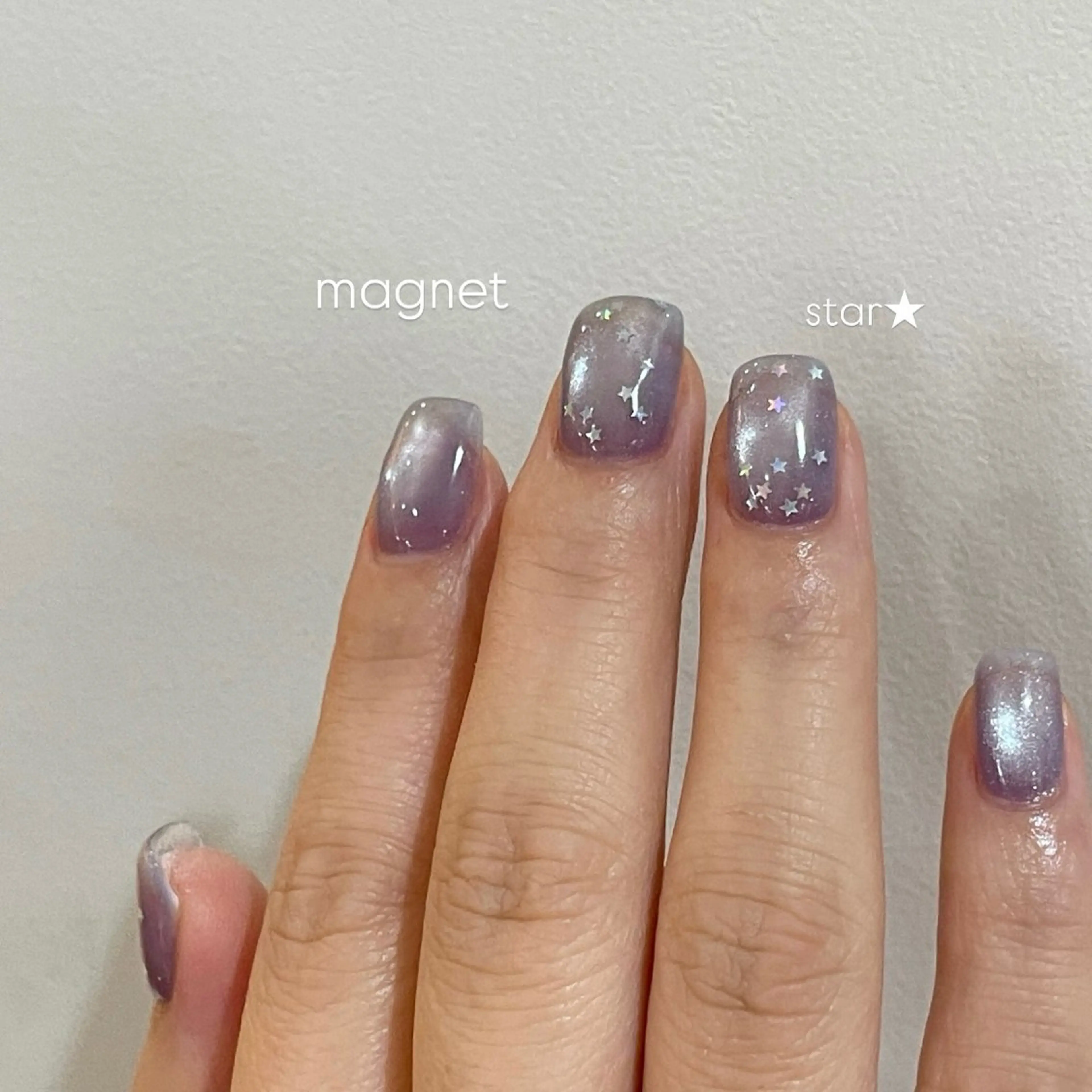 ネイル マグネットネイル ハンドネイル you (ユウ)のネイルデザイン