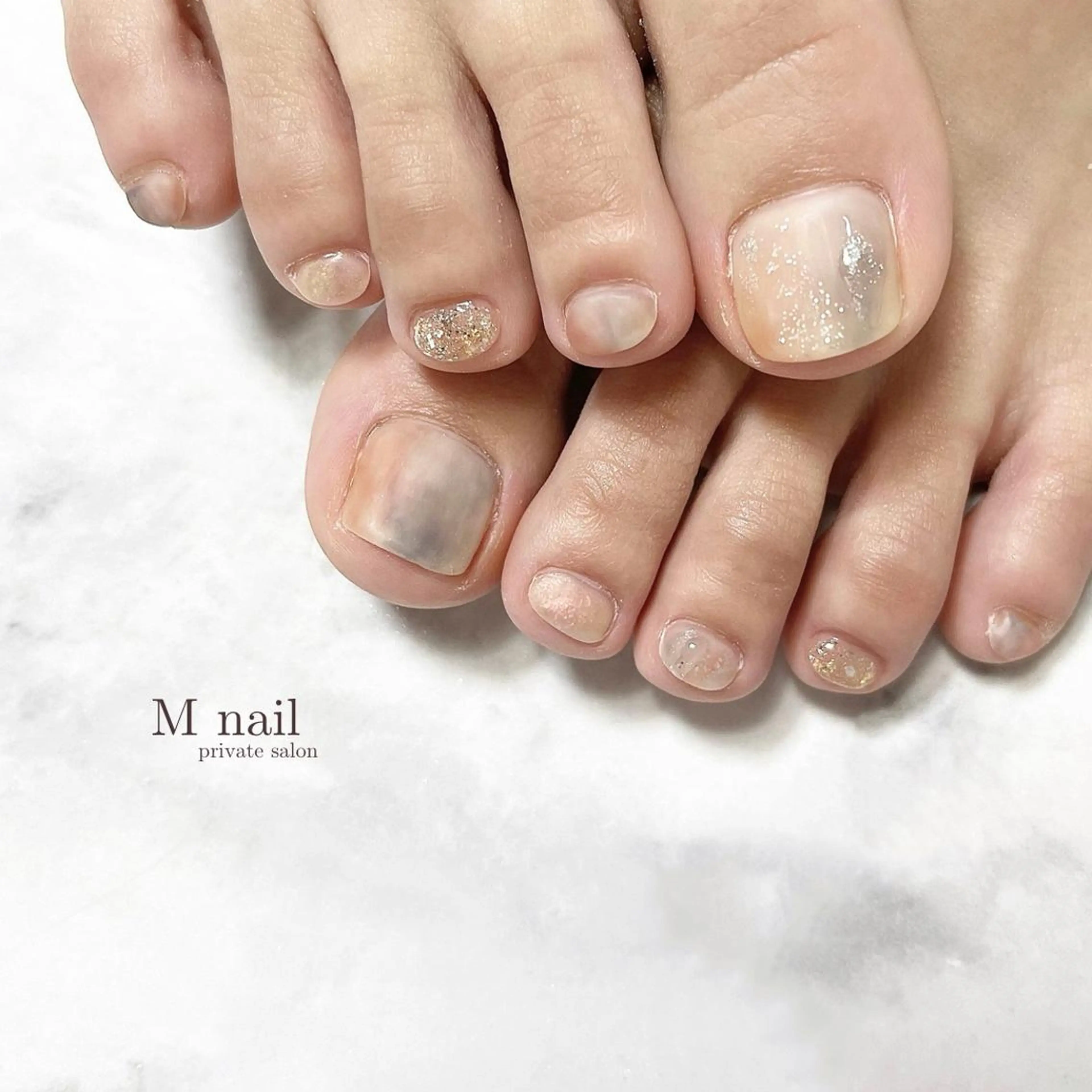 ネイル 持ち込み ハンドネイル M　nail所属・M nailのネイルデザイン