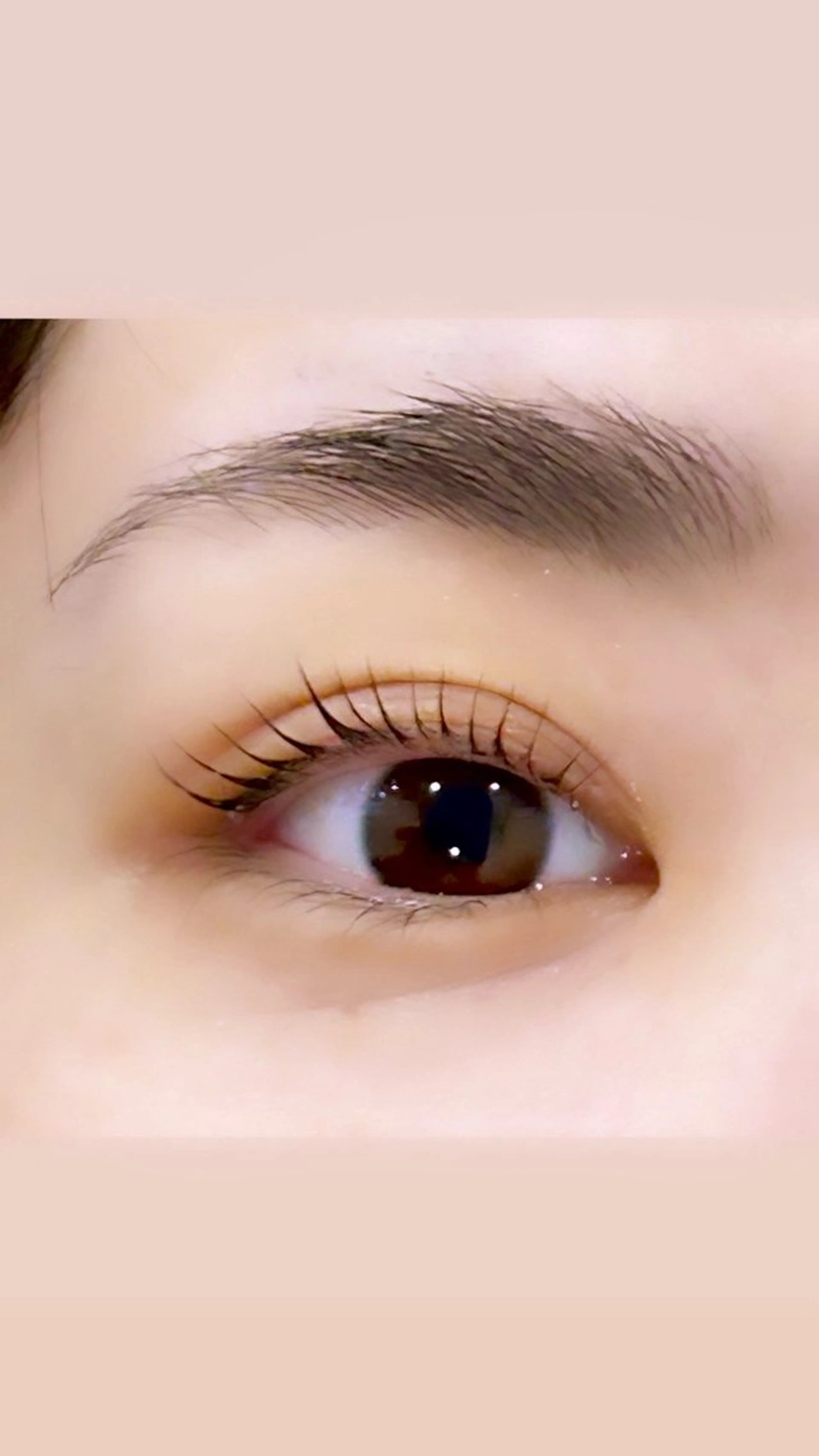 マツエク・マツパ パリジェンヌラッシュリフト EYELA MANAMI 💞のマツエク・マツパデザイン