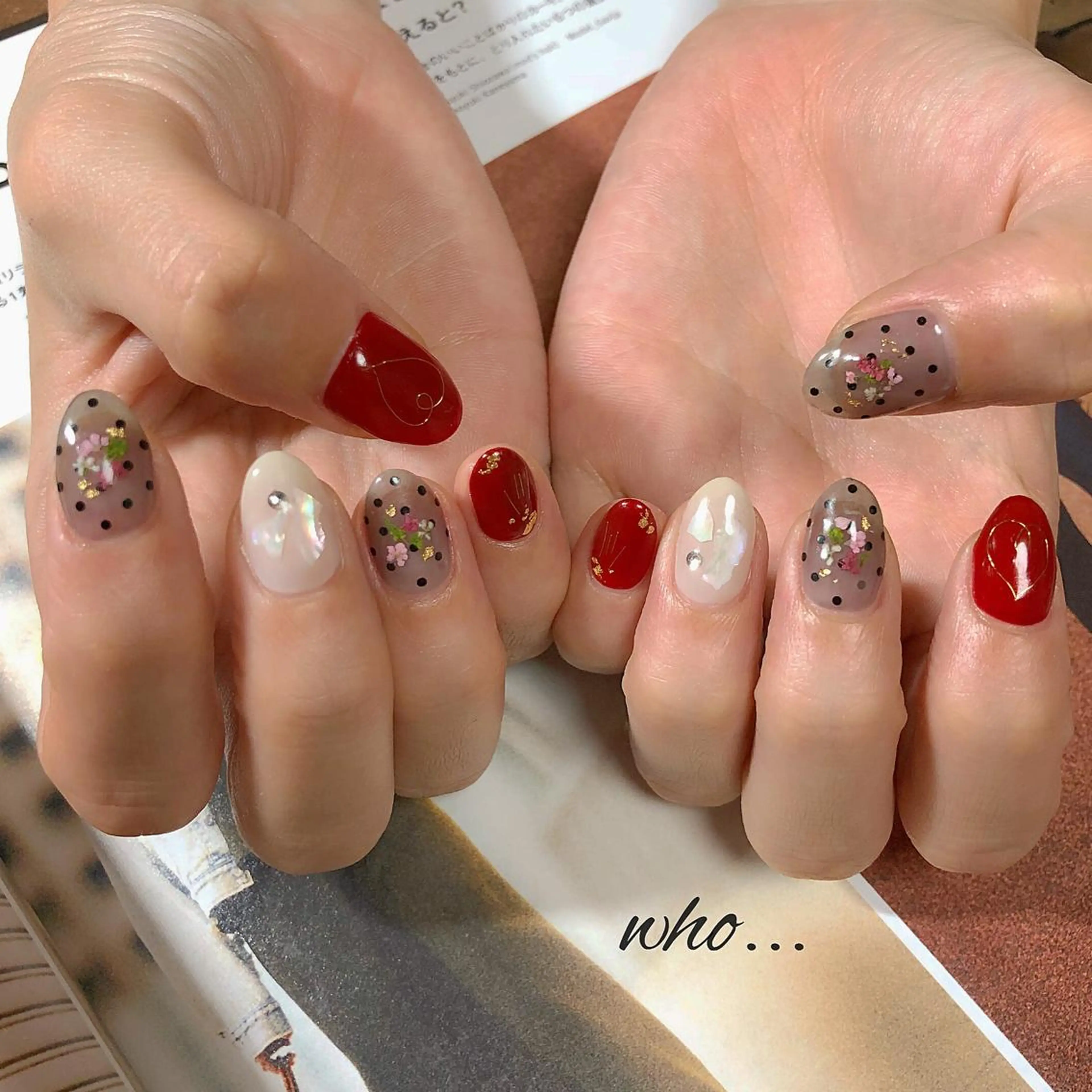 ネイル NailSalon who...所属・n. fumikoのネイルデザイン