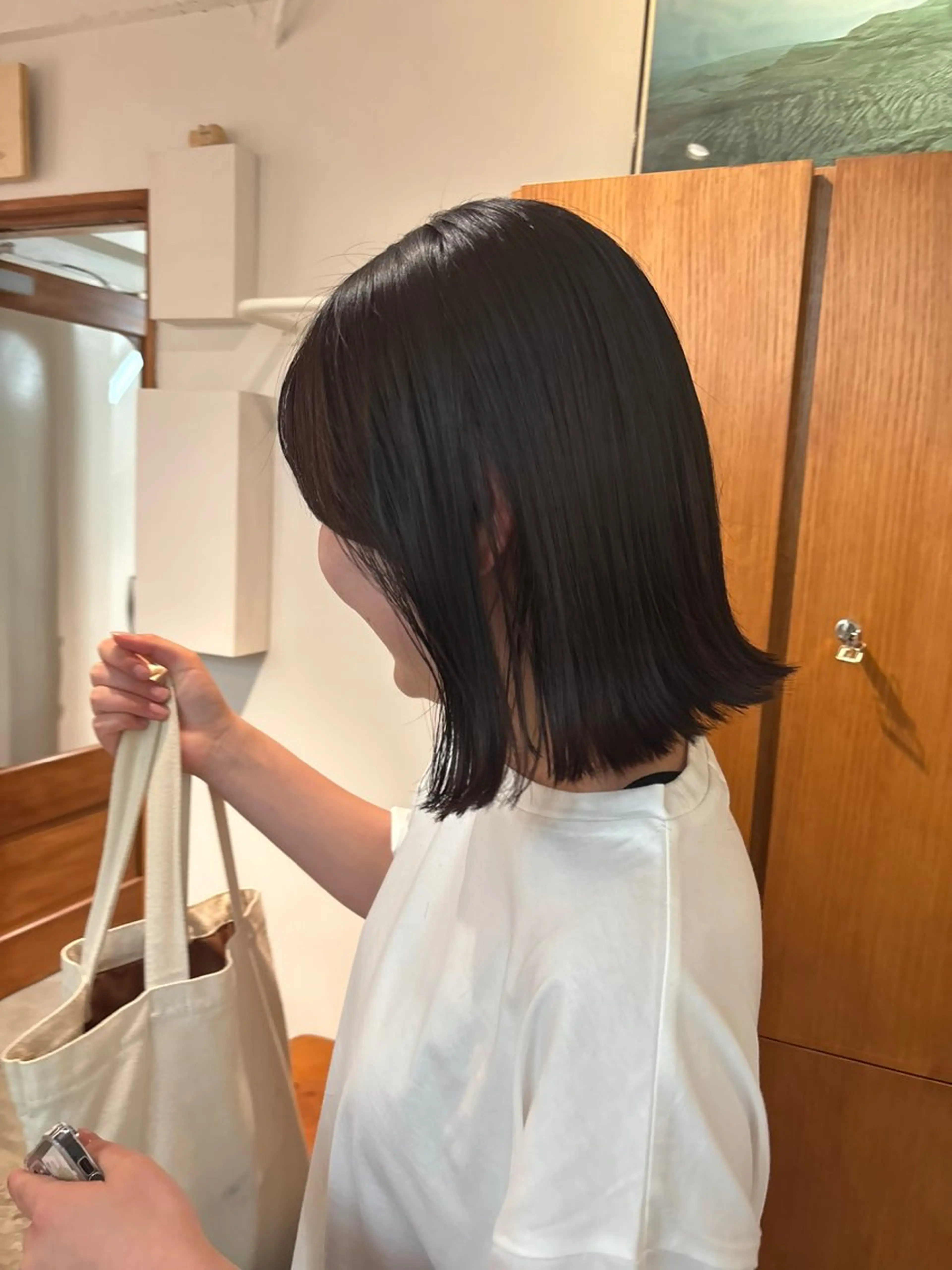 ミディアム aiko【艶カラー ・ミニモ年内で終了】のヘアスタイル