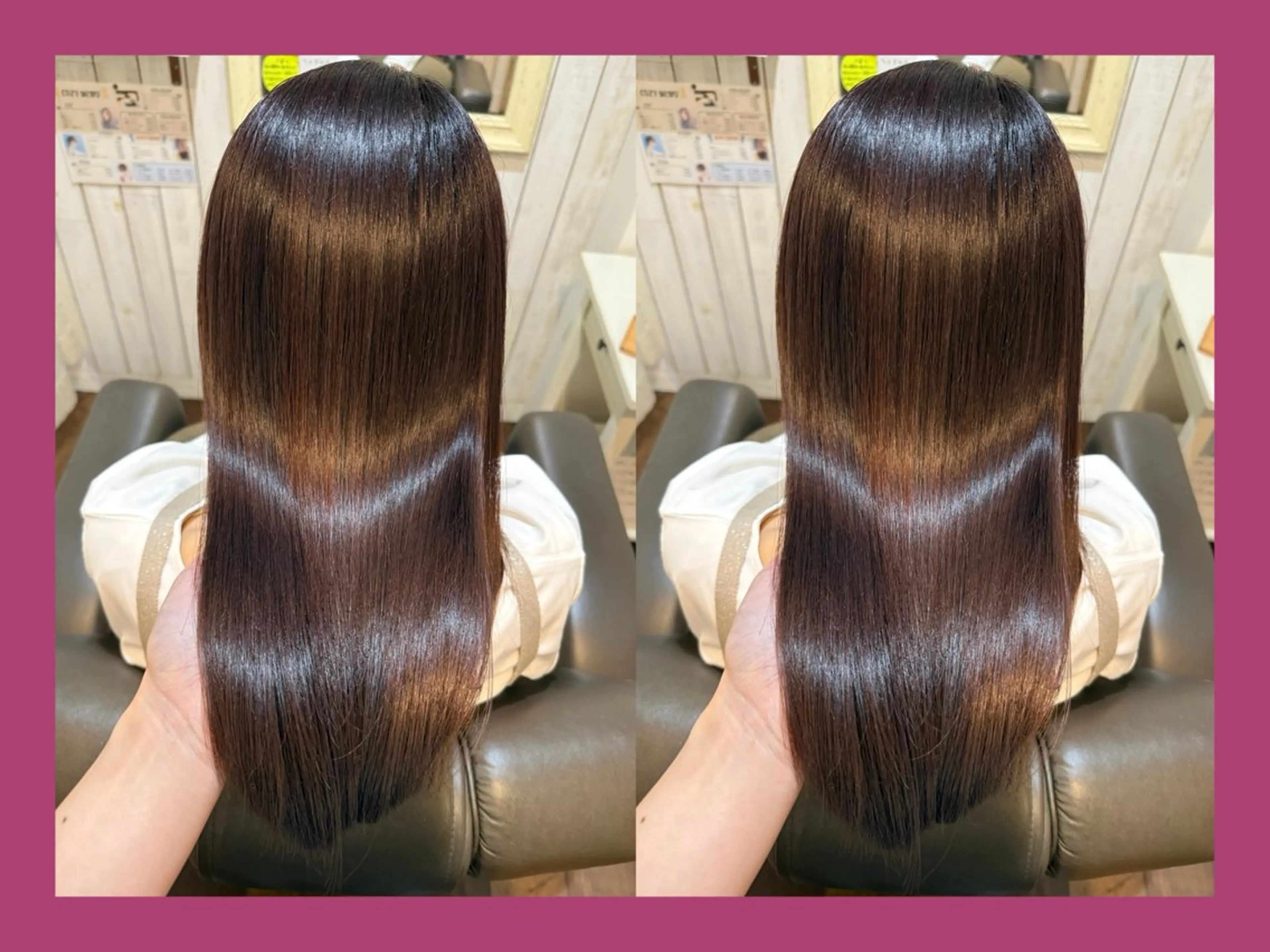 ミディアム カラー 髪質改善 カット ヘアカラー トリートメント 髪質改善/ハイトーン /茅ヶ崎/YUKAのヘアスタイル