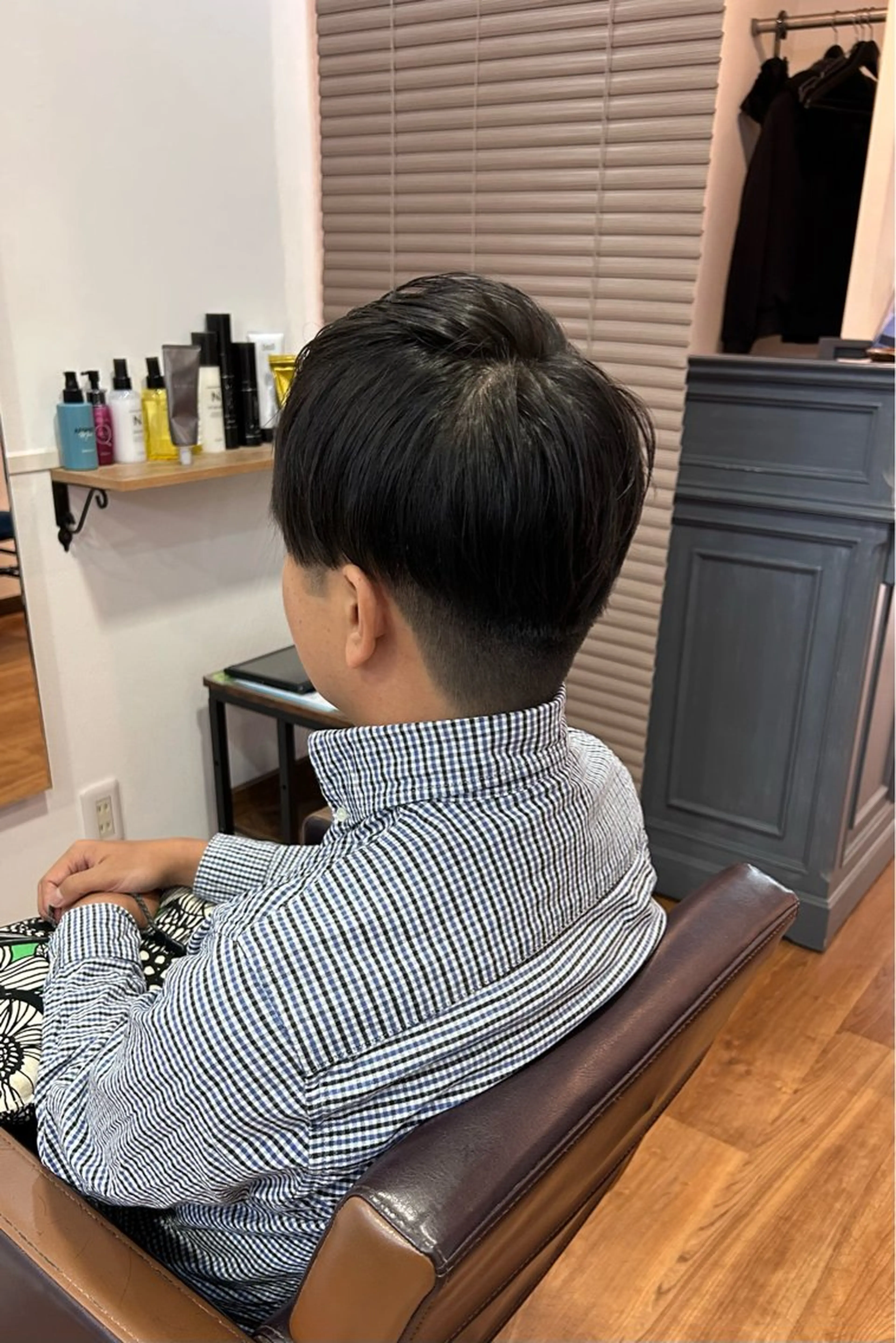 ショート ヘアアレンジ メンズ ツーブロック カット flower所属・原田 歩実のヘアスタイル