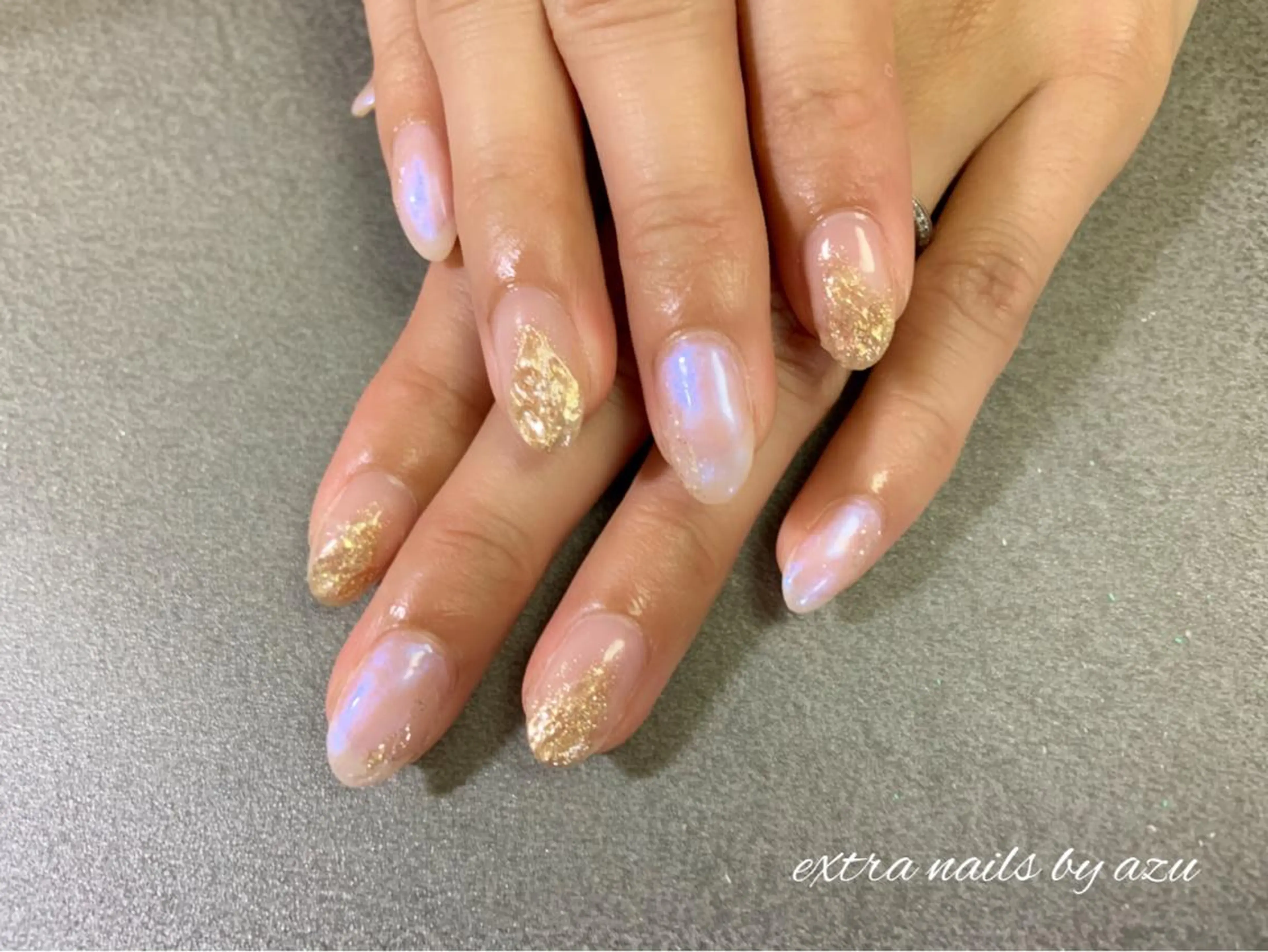 ネイル ニュアンスネイル ハンドネイル extranails ／lemellaのネイルデザイン