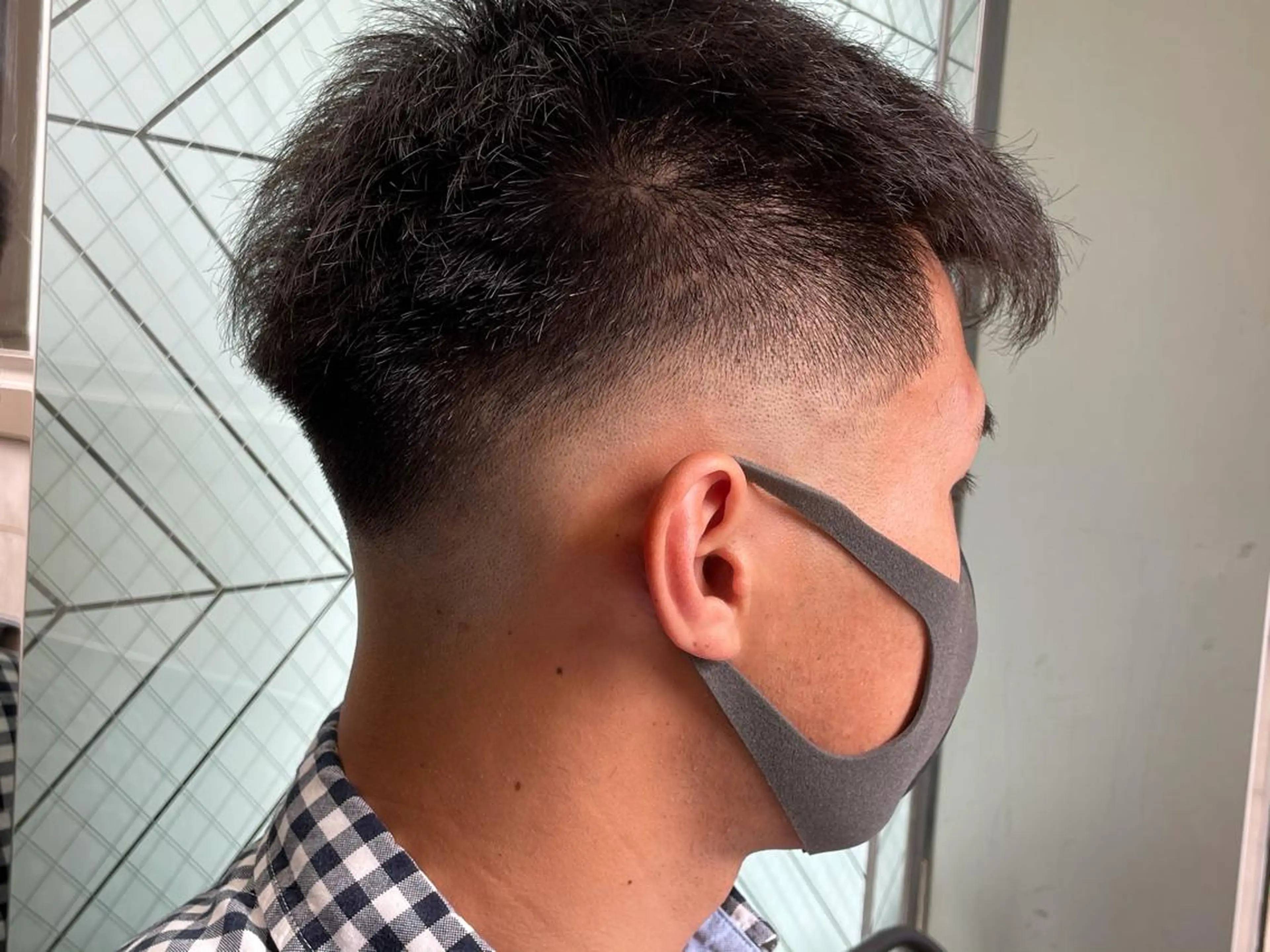 メンズ フェードカット スキンフェード カット Le'a所属・渋谷/フェード/ 國分 翔のヘアスタイル