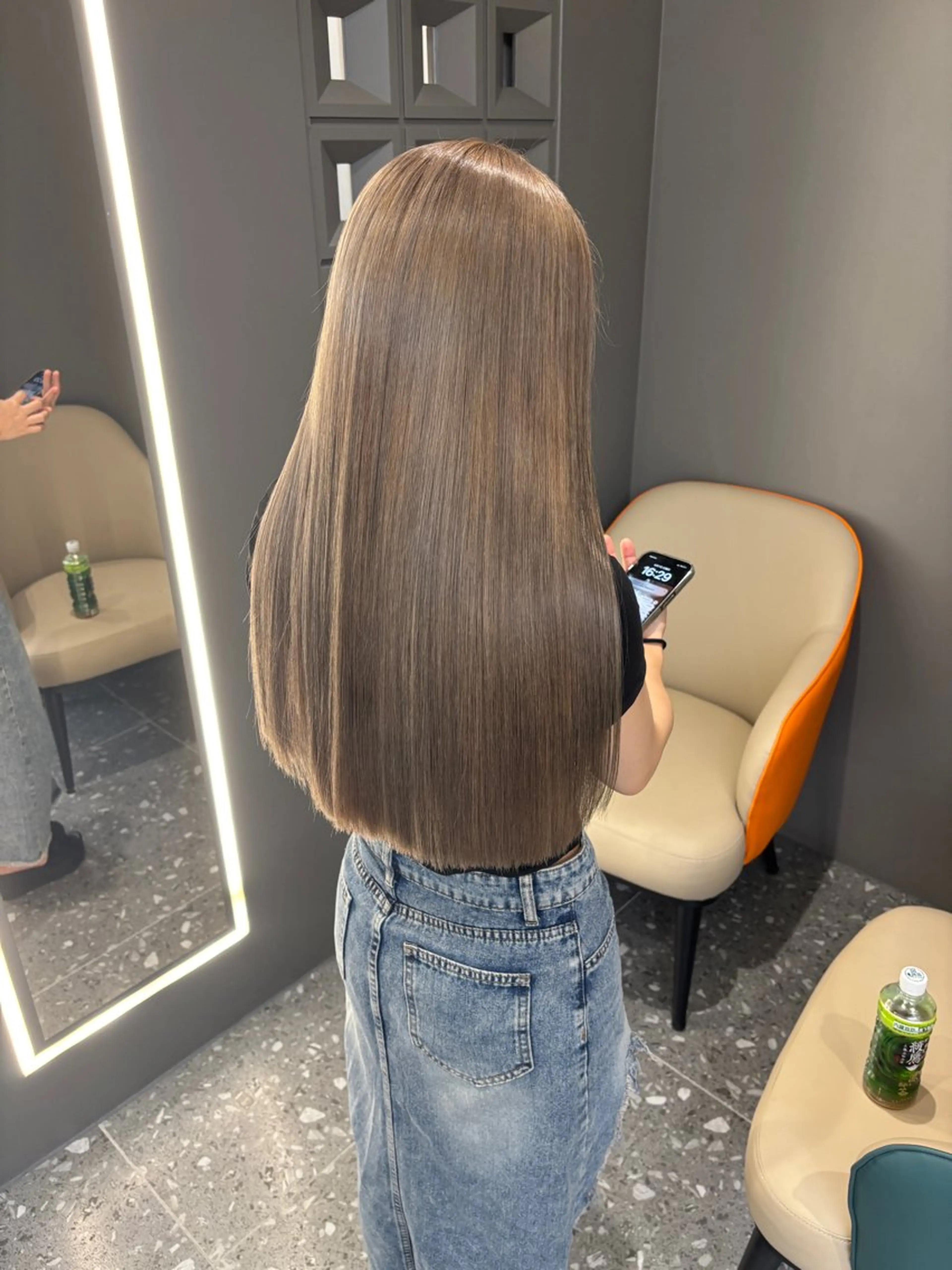 ロング カラー カット ヘアカラー トリートメント 🫧 栄ハイトーン Yasuyo🫧のヘアスタイル