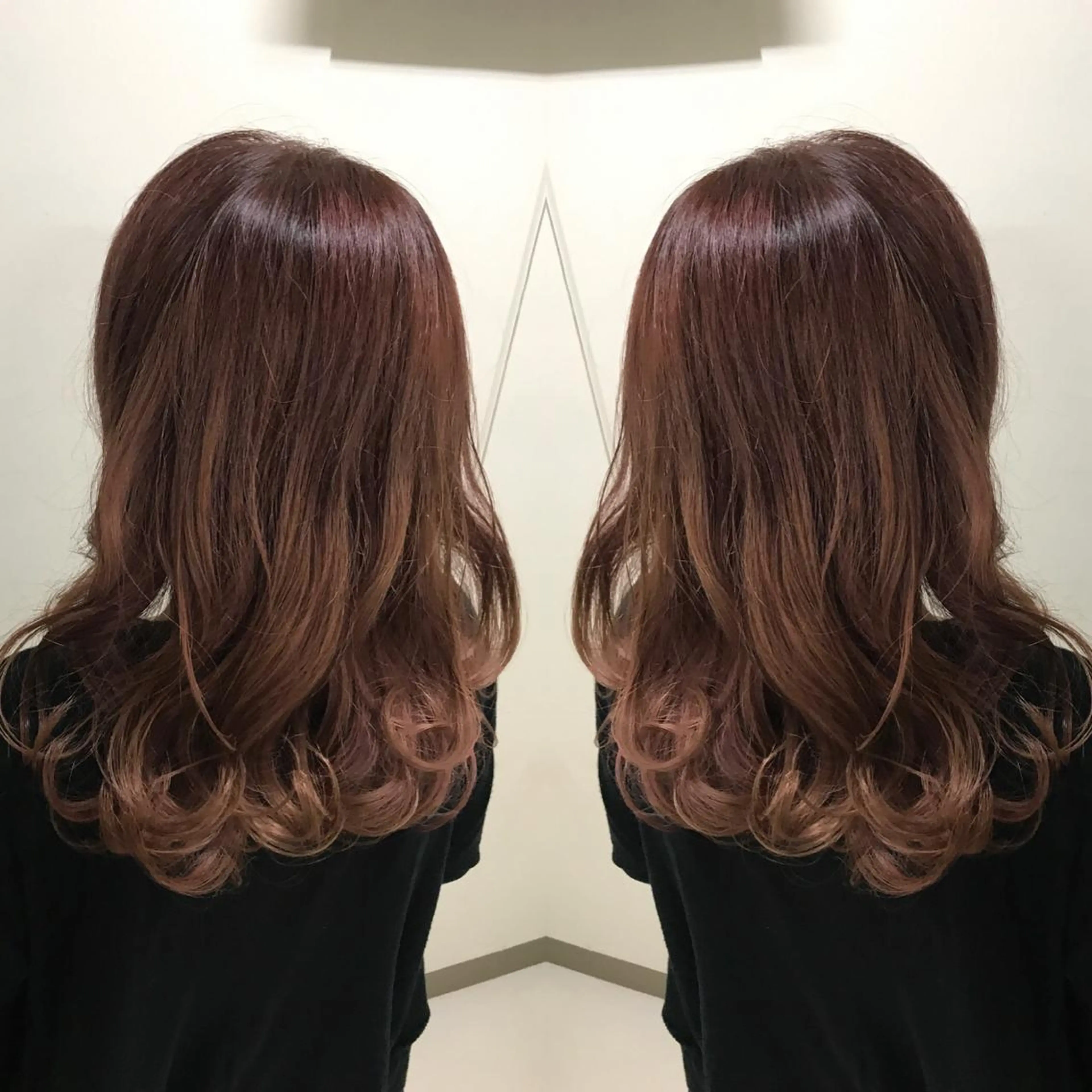 ミディアム カラー パーマ ヘアアレンジ 外国人風カラー 🫧代表/新宿駅近/ 限定価格🫧田辺貴裕のヘアスタイル