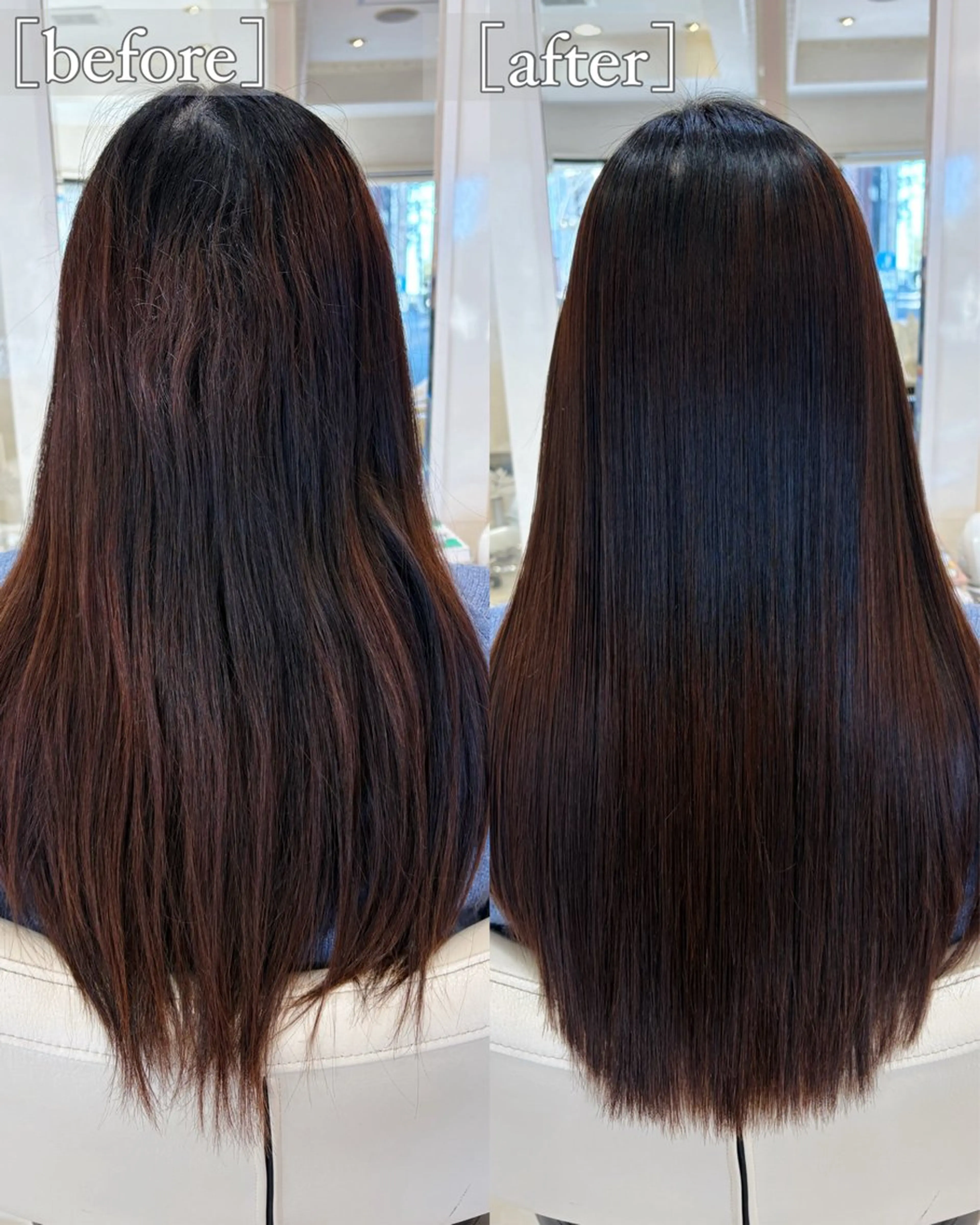 ロング 縮毛矯正 カット 縮毛矯正 トリートメント 高橋 佑のヘアスタイル