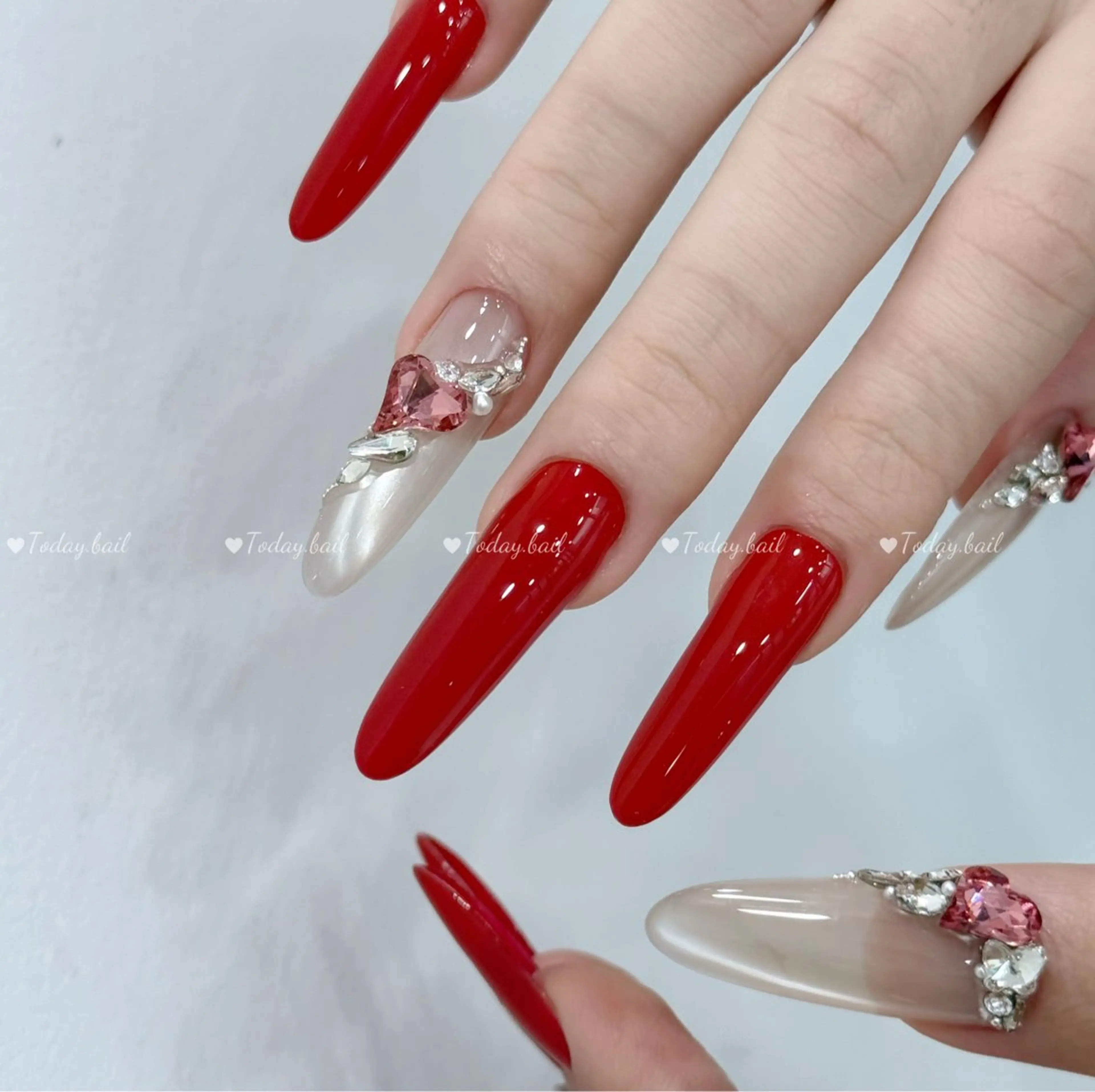 ネイル ハンドネイル 🎀Today nail💅のネイルデザイン