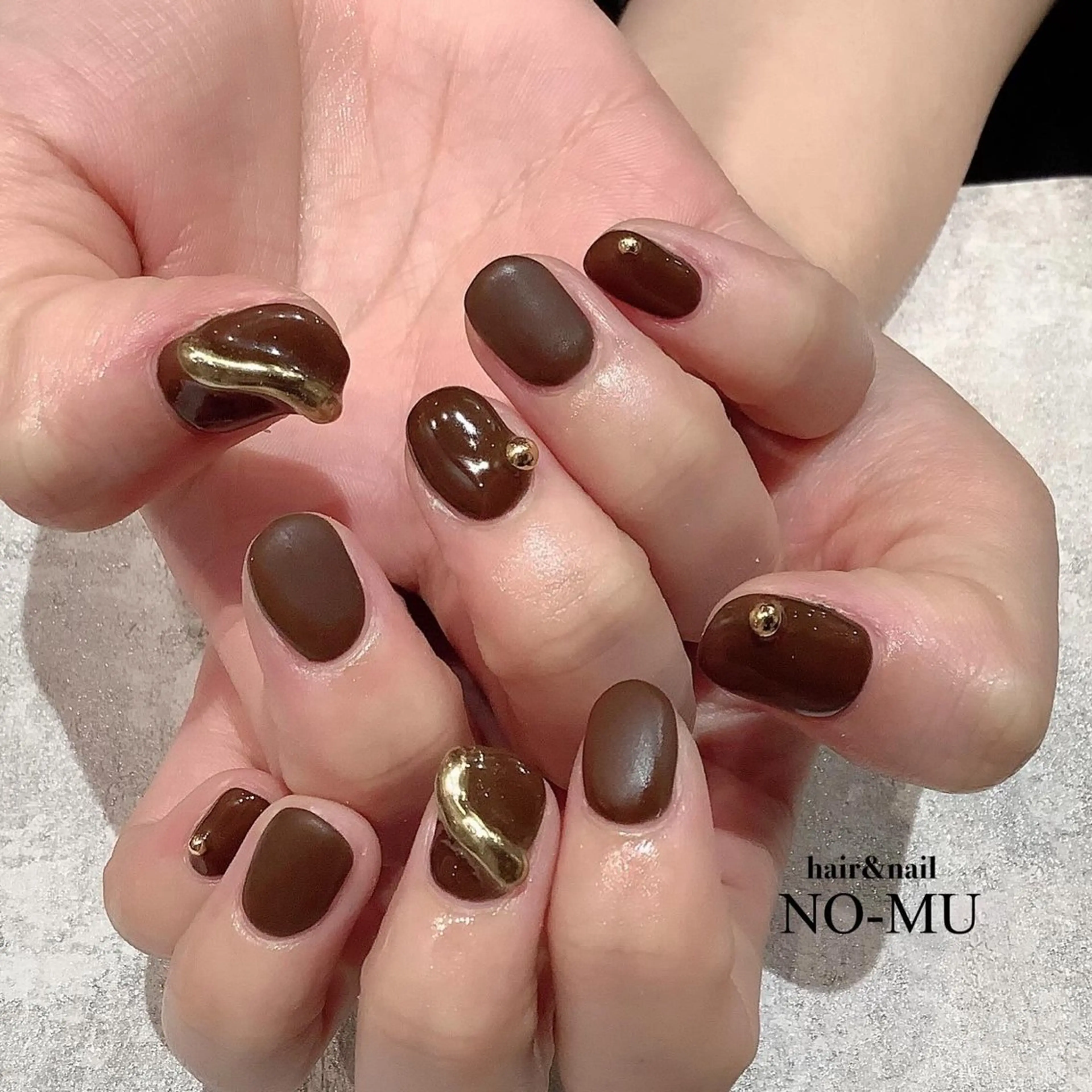 ネイル ハンドネイル hair＆nail NO-MU所属・hair＆nail NO-MUのネイルデザイン