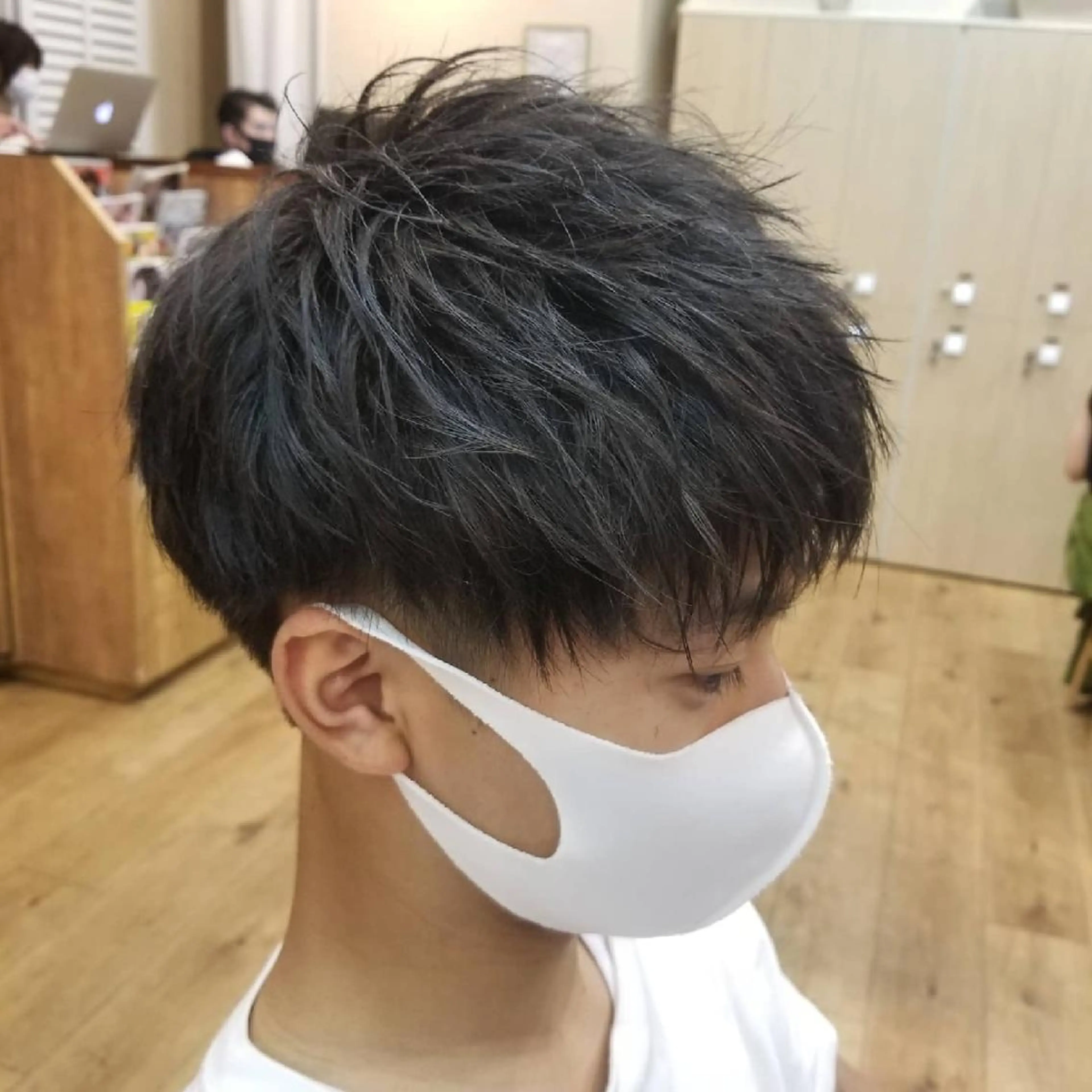 ショート メンズ マッシュ ショートヘア 【ネウィ天王寺 】seiyaのヘアスタイル