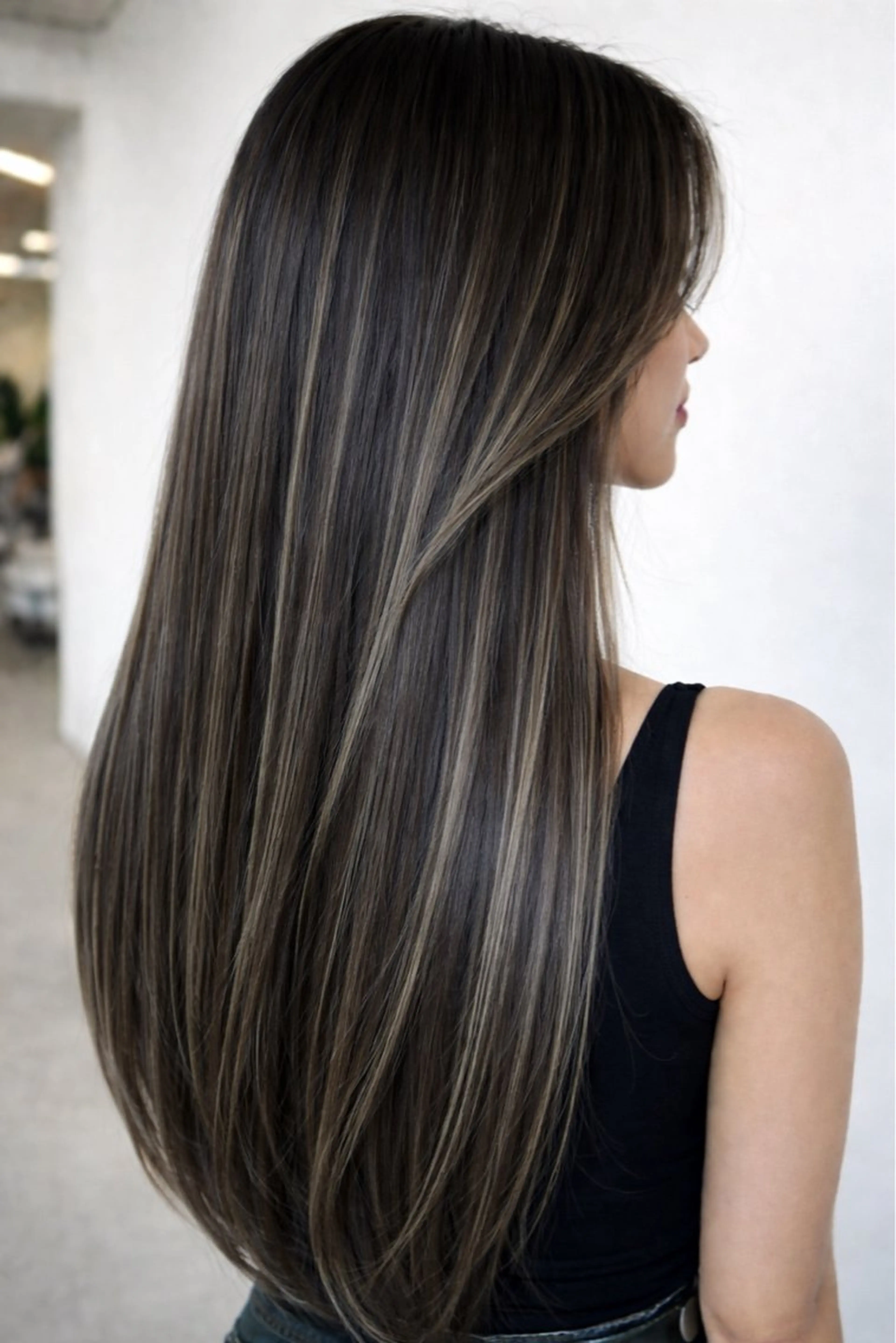 ロング カラー ハイライトカラー ハイライト Lifeis...本店所属・藤田 陽菜乃のヘアスタイル