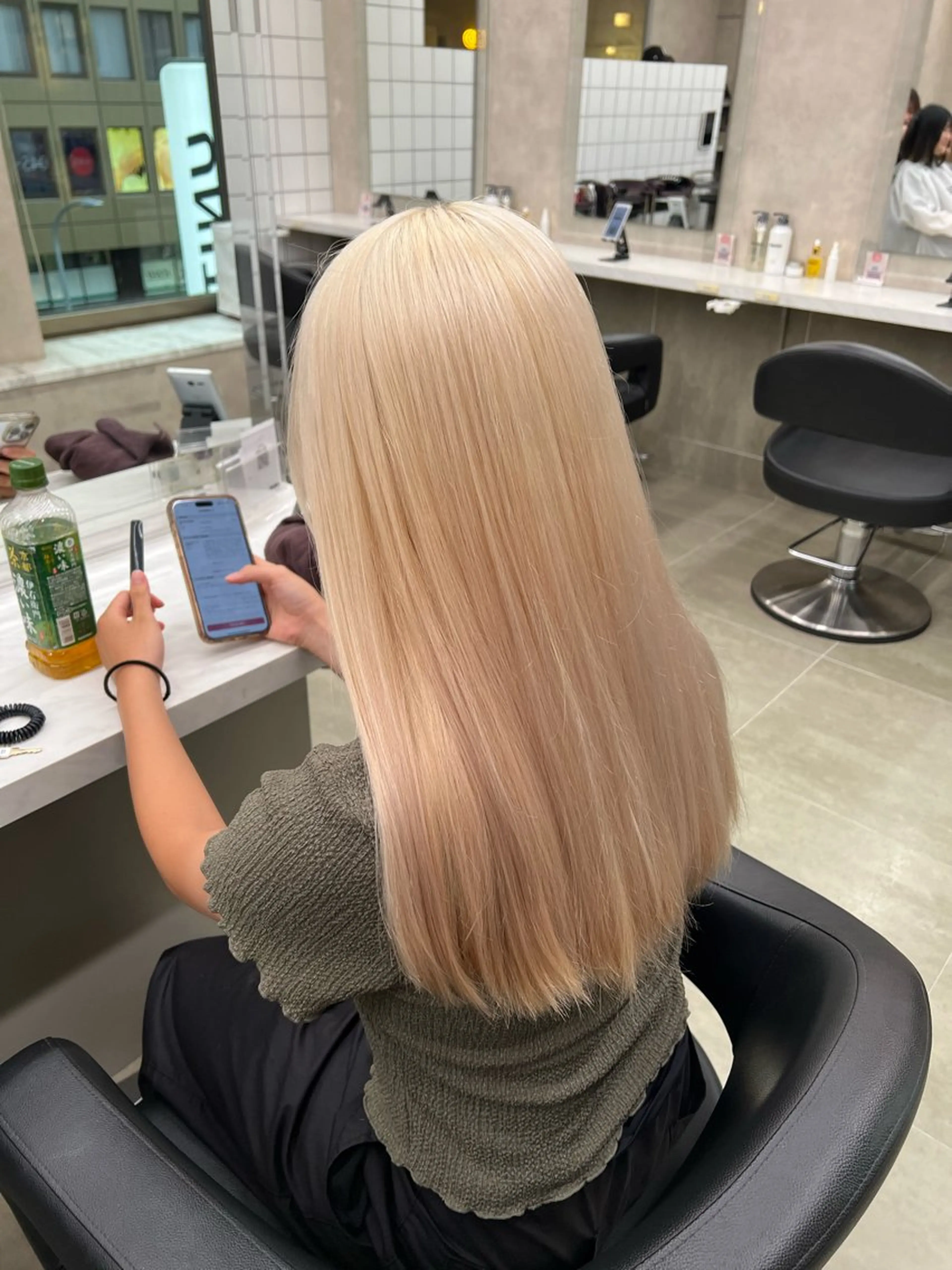 ロング カラー ヘアカラー 韓国レイヤーカット /REIのヘアスタイル