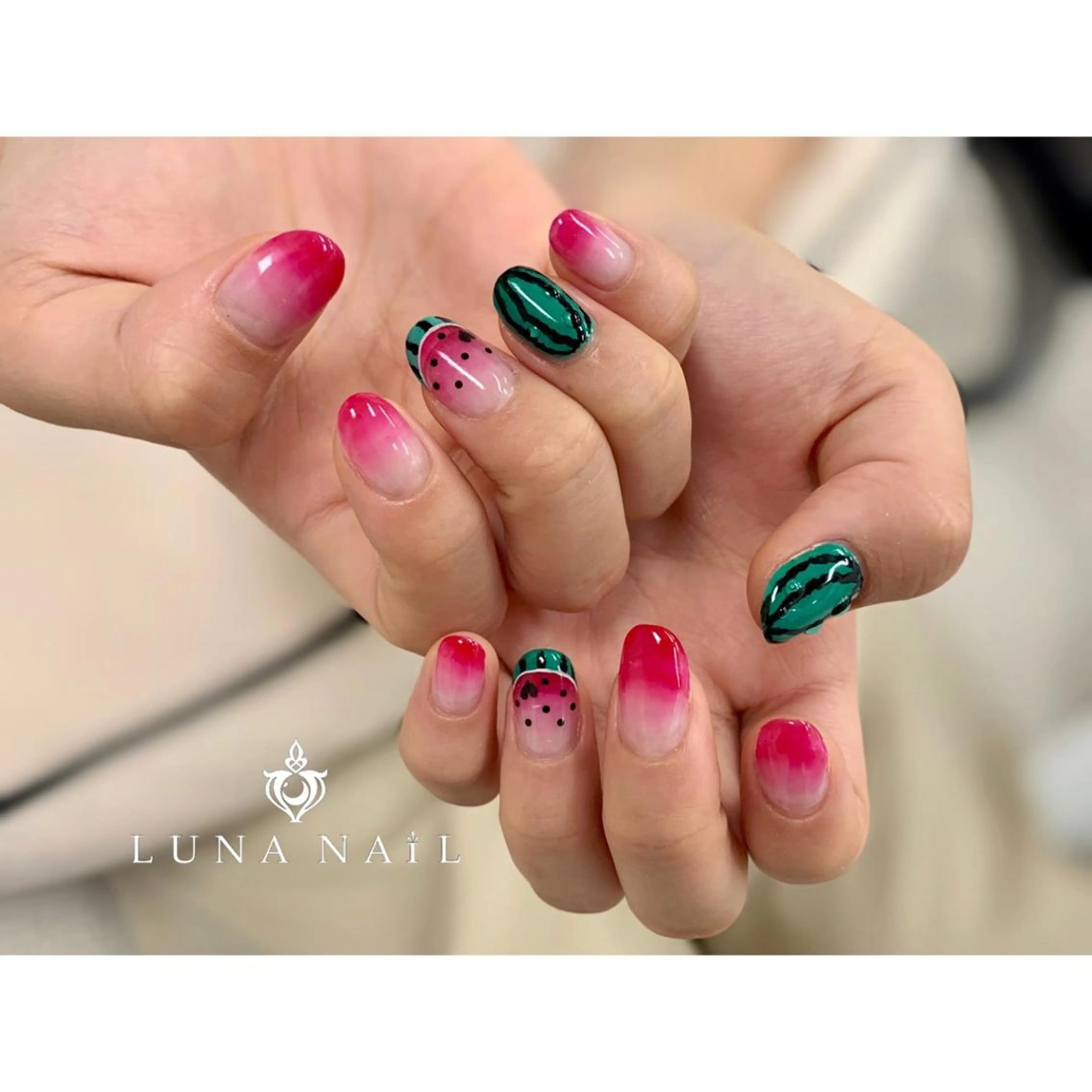 ネイル アトリエ　ミモザ所属・いまむら あかりのネイルデザイン