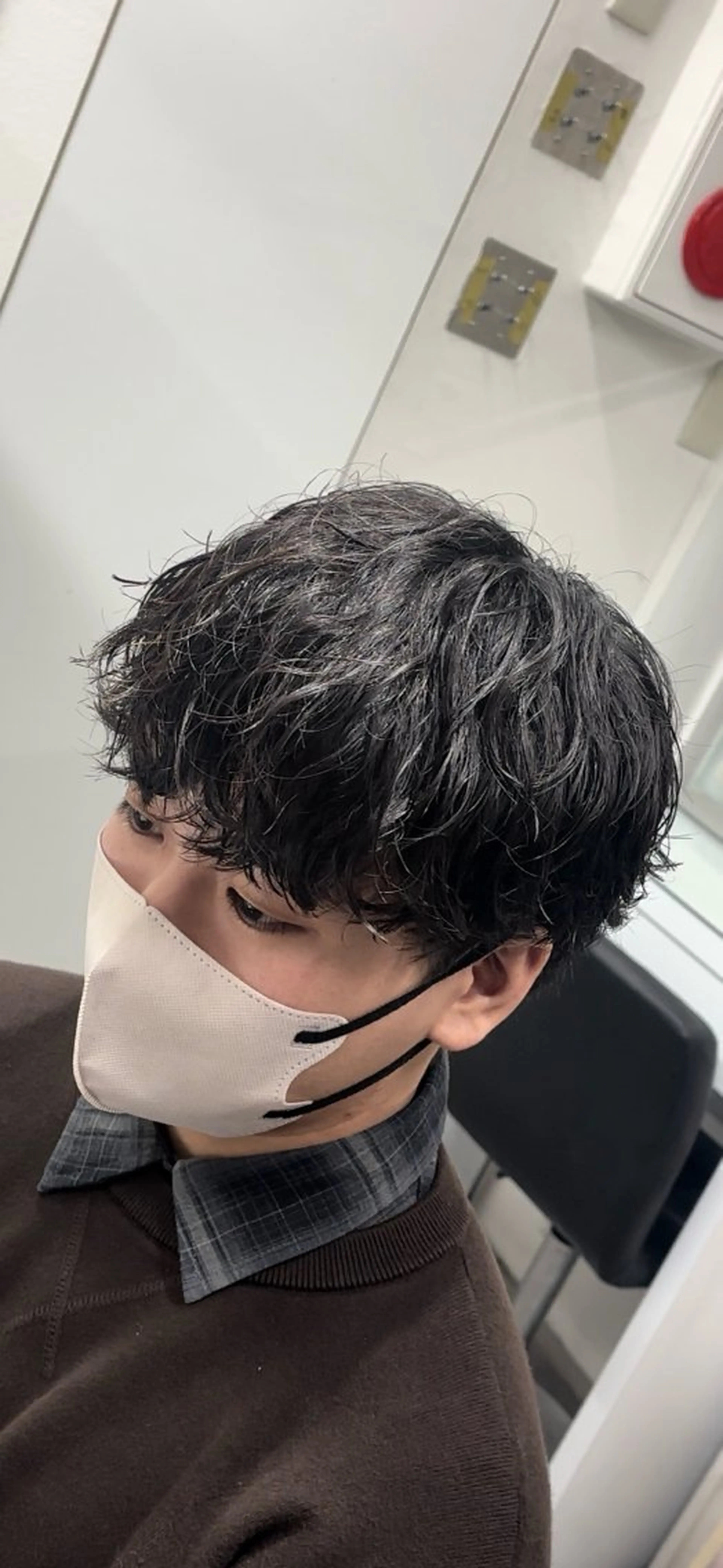 【✨動かしすぎたくない方✨】✂️メンズカット＋シャドウパーマ✂️     🔥初パーマにもおすすめ🔥の写真