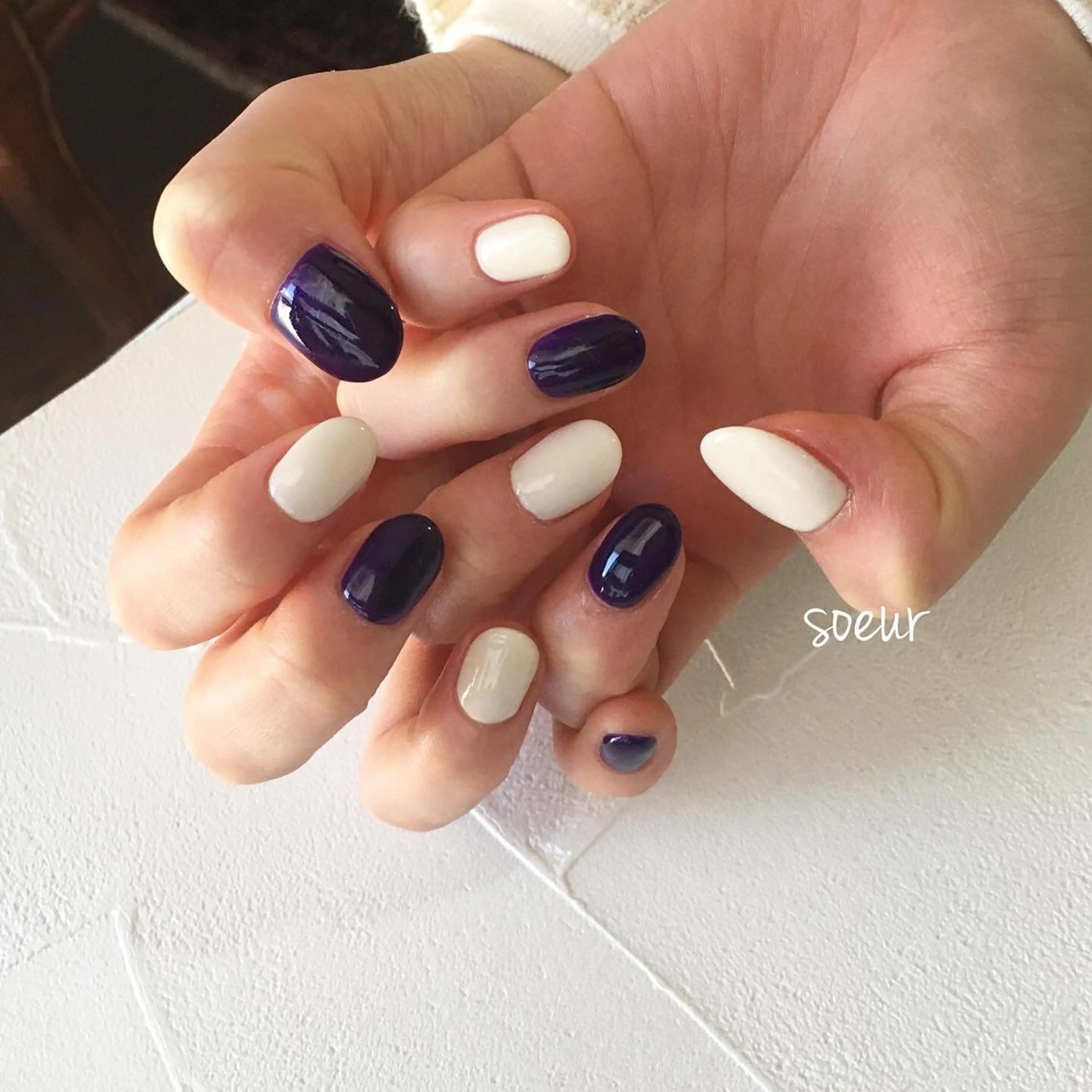 ネイル ハンドネイル soeur_ 武蔵浦和のネイルデザイン
