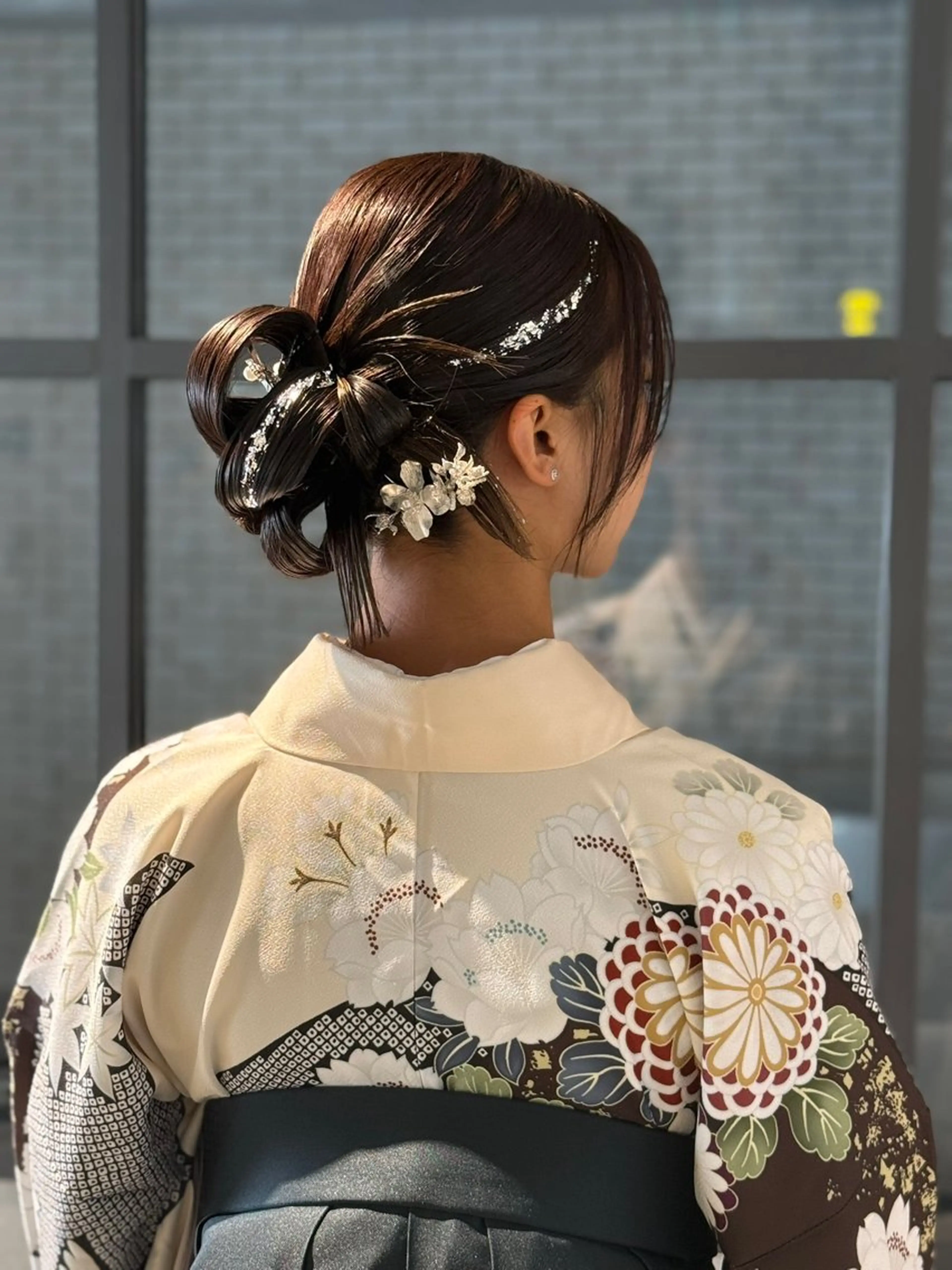 ヘアアレンジ 着物ヘア 卒業式のヘアスタイル ヘアセット 池田 みのりのヘアスタイル