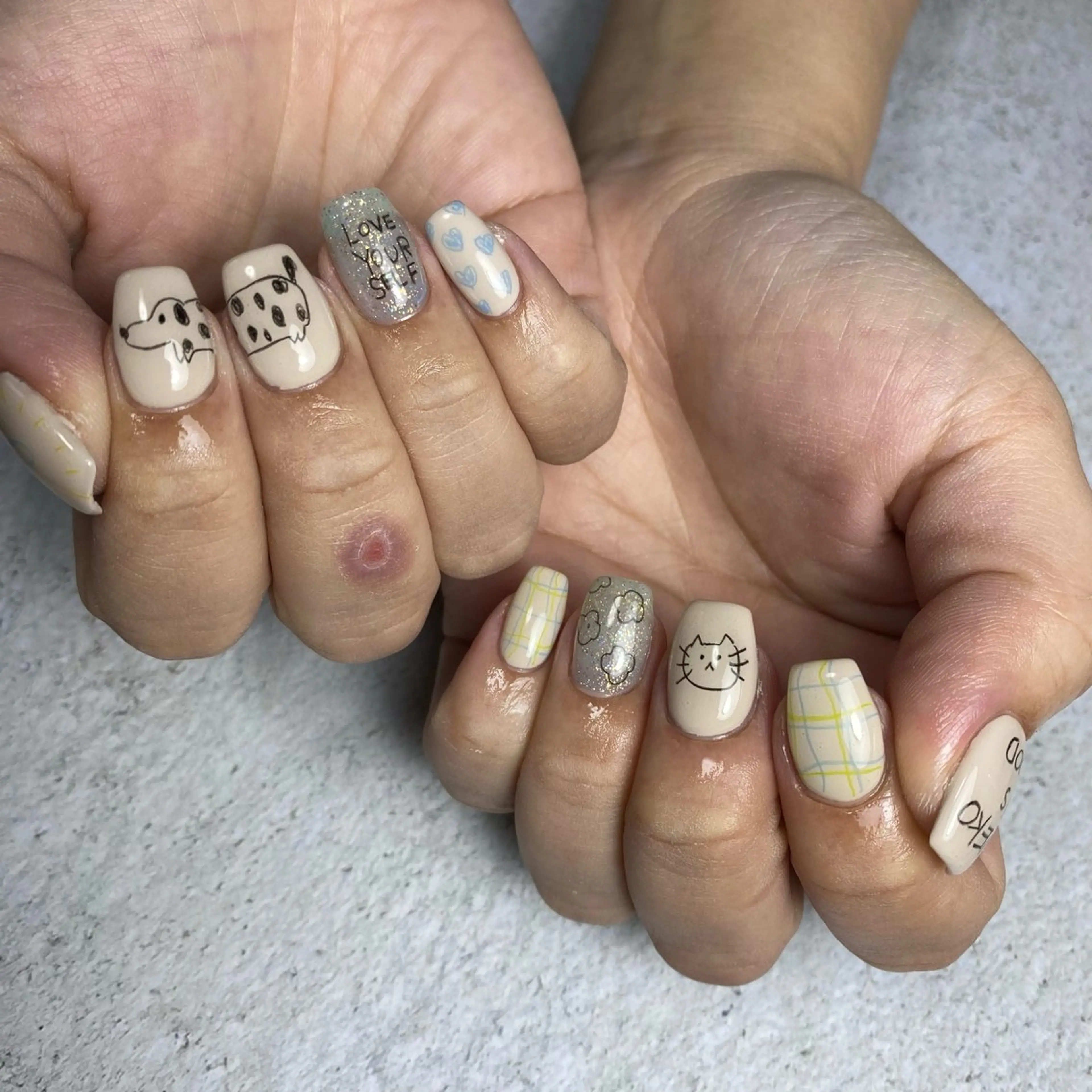 ネイル ハンドネイル Re:Smil所属・☺︎ NOZOMI☺︎のネイルデザイン