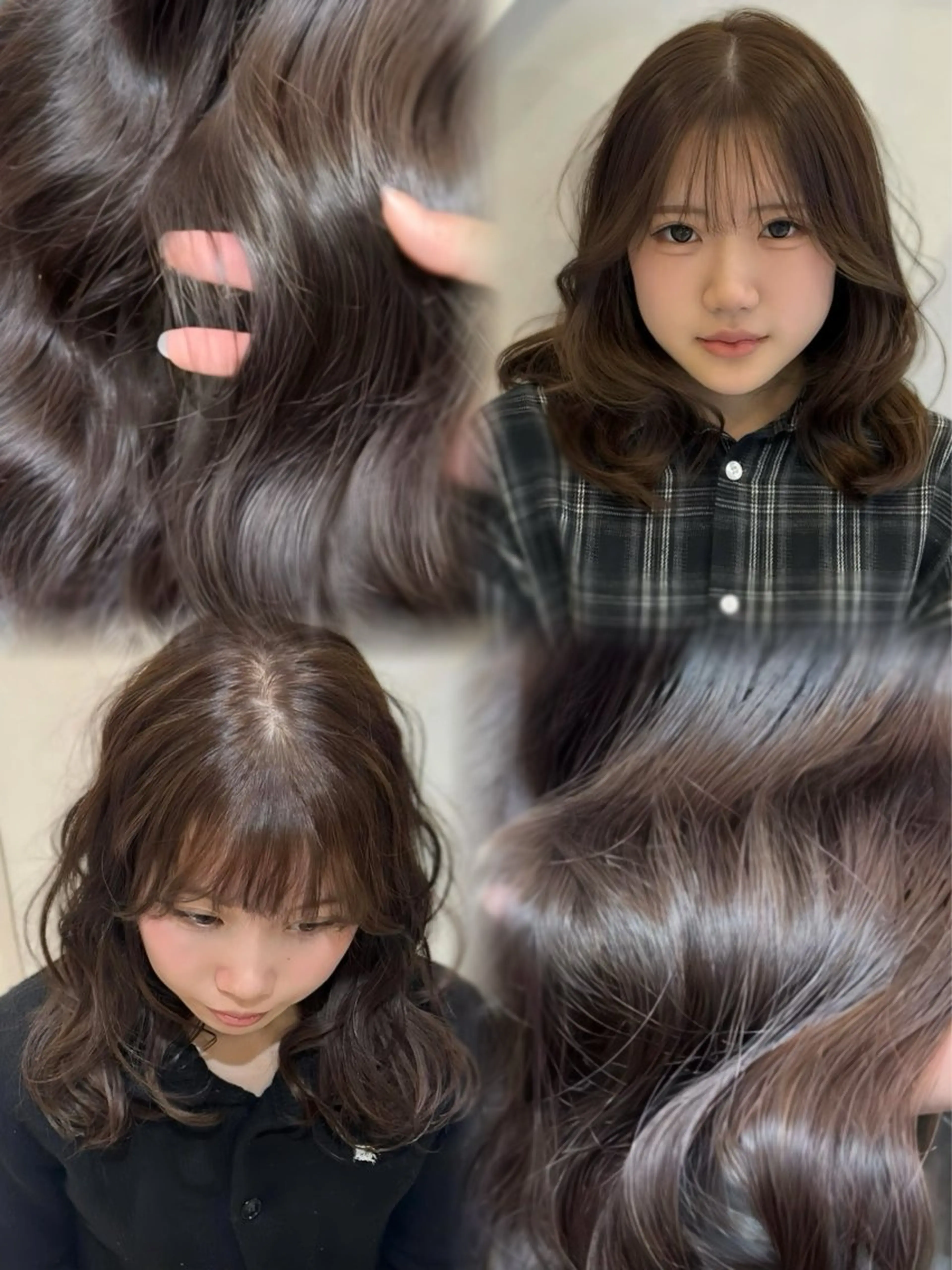 ヘアカラー トリートメント ao - ﾆｭｱﾝｽ ｱﾝﾆｭｲ 大阪梅田のヘアスタイル