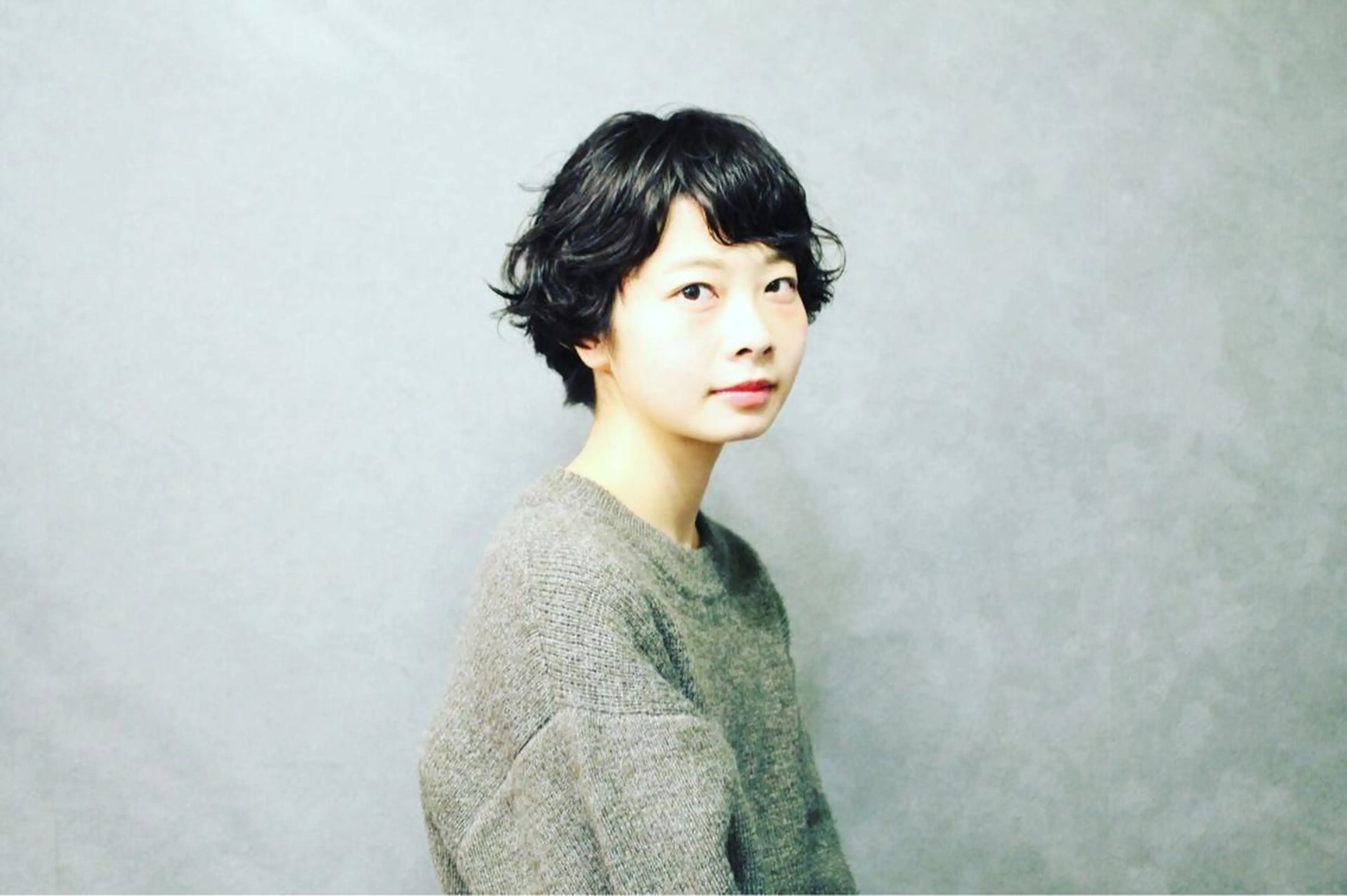 ショート パーマ カット パーマ トリートメント chouette シュエットのヘアスタイル