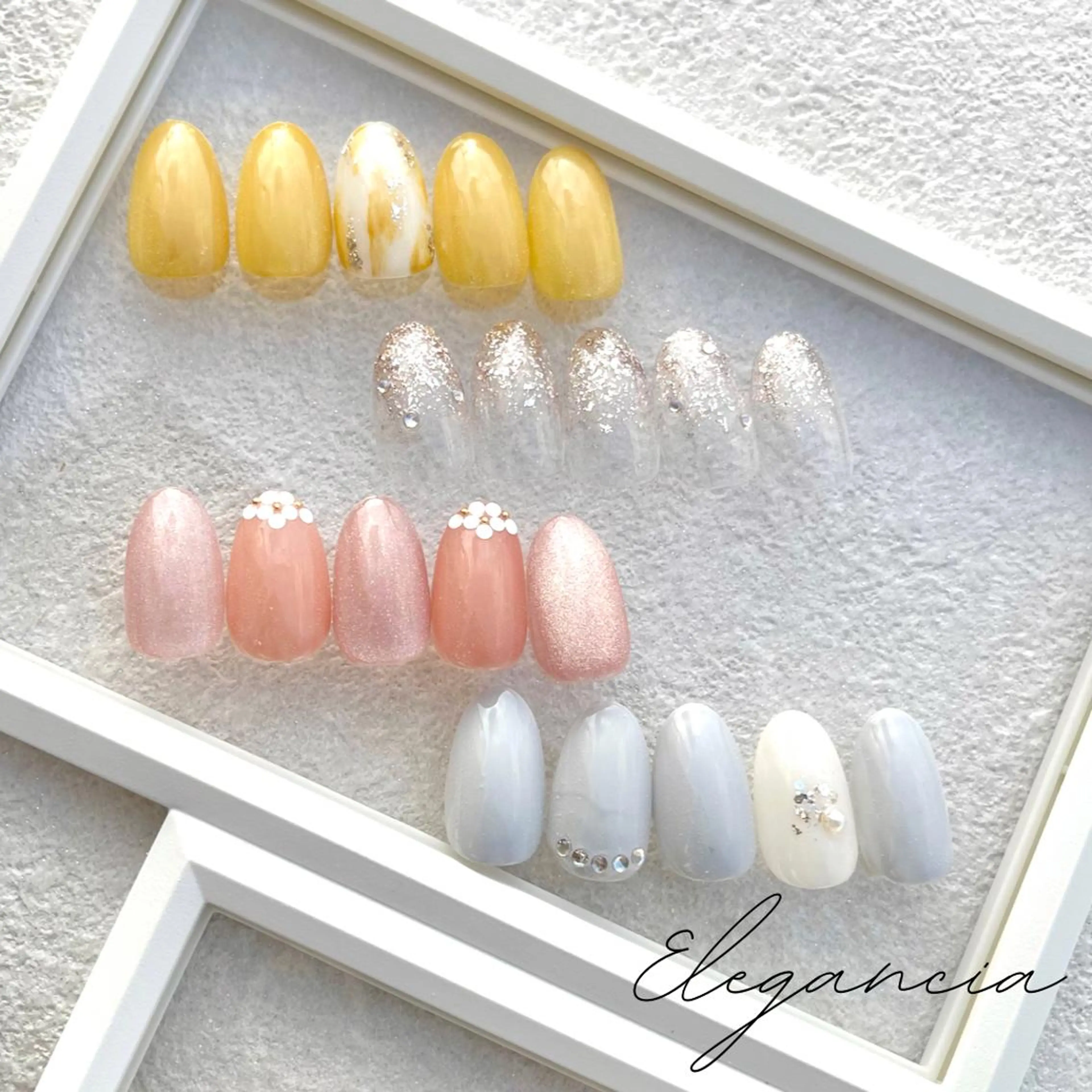 カラー ネイル ハンドネイル Elegancia. Hiromiのネイルデザイン