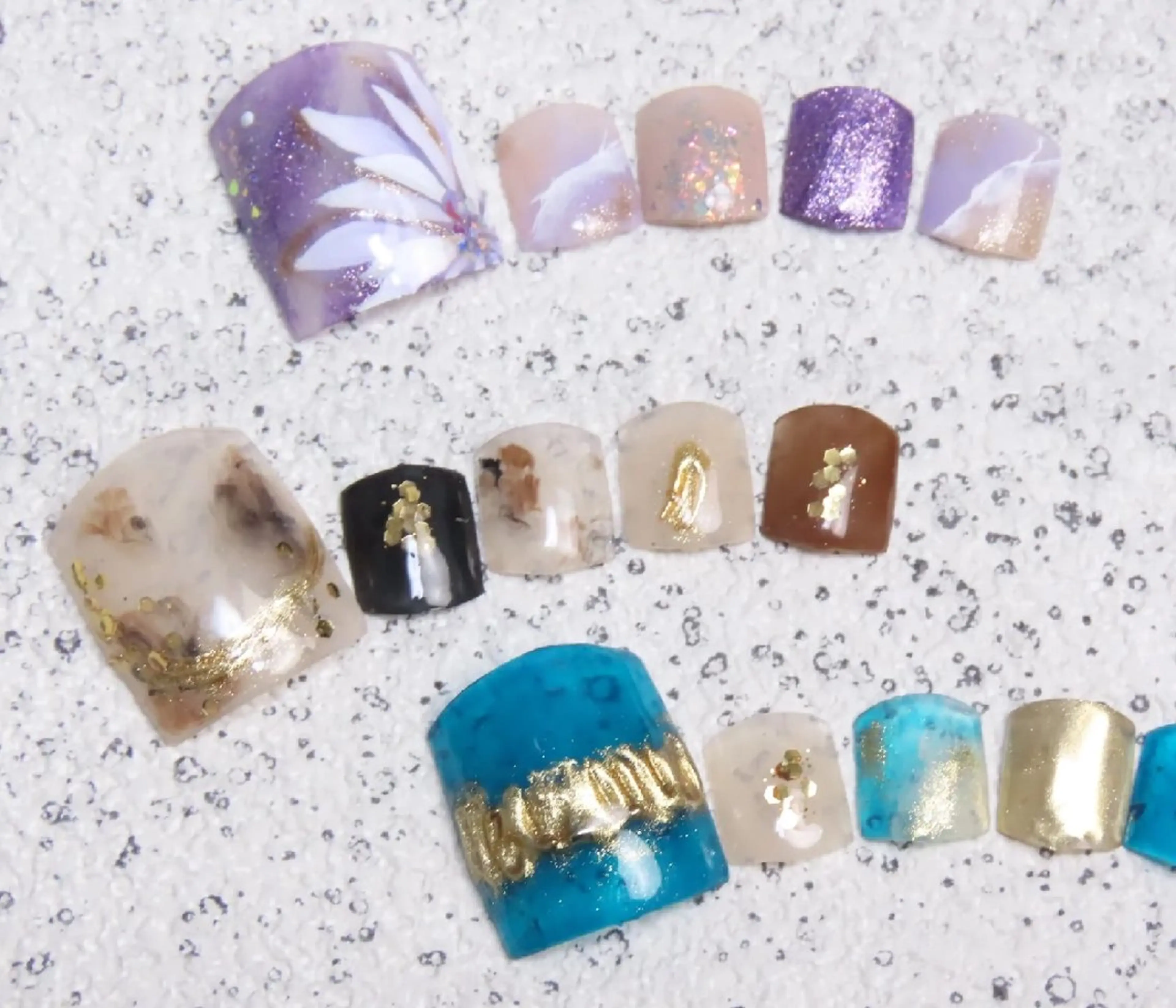 ネイル フットネイル nailsalon charoのネイルデザイン