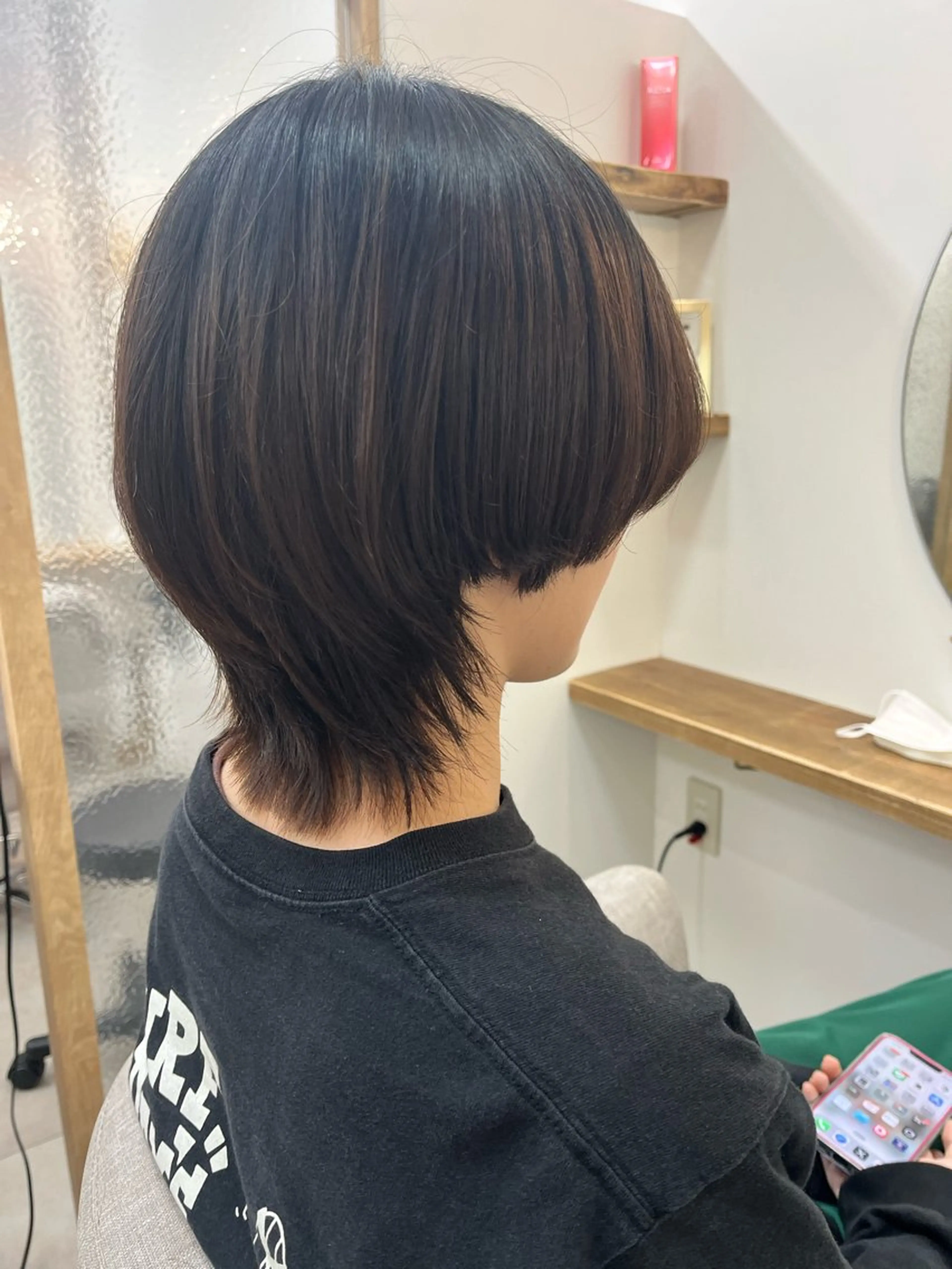 ショート レイヤーカット ウルフカット ウルフレイヤー Rian リアンのヘアスタイル