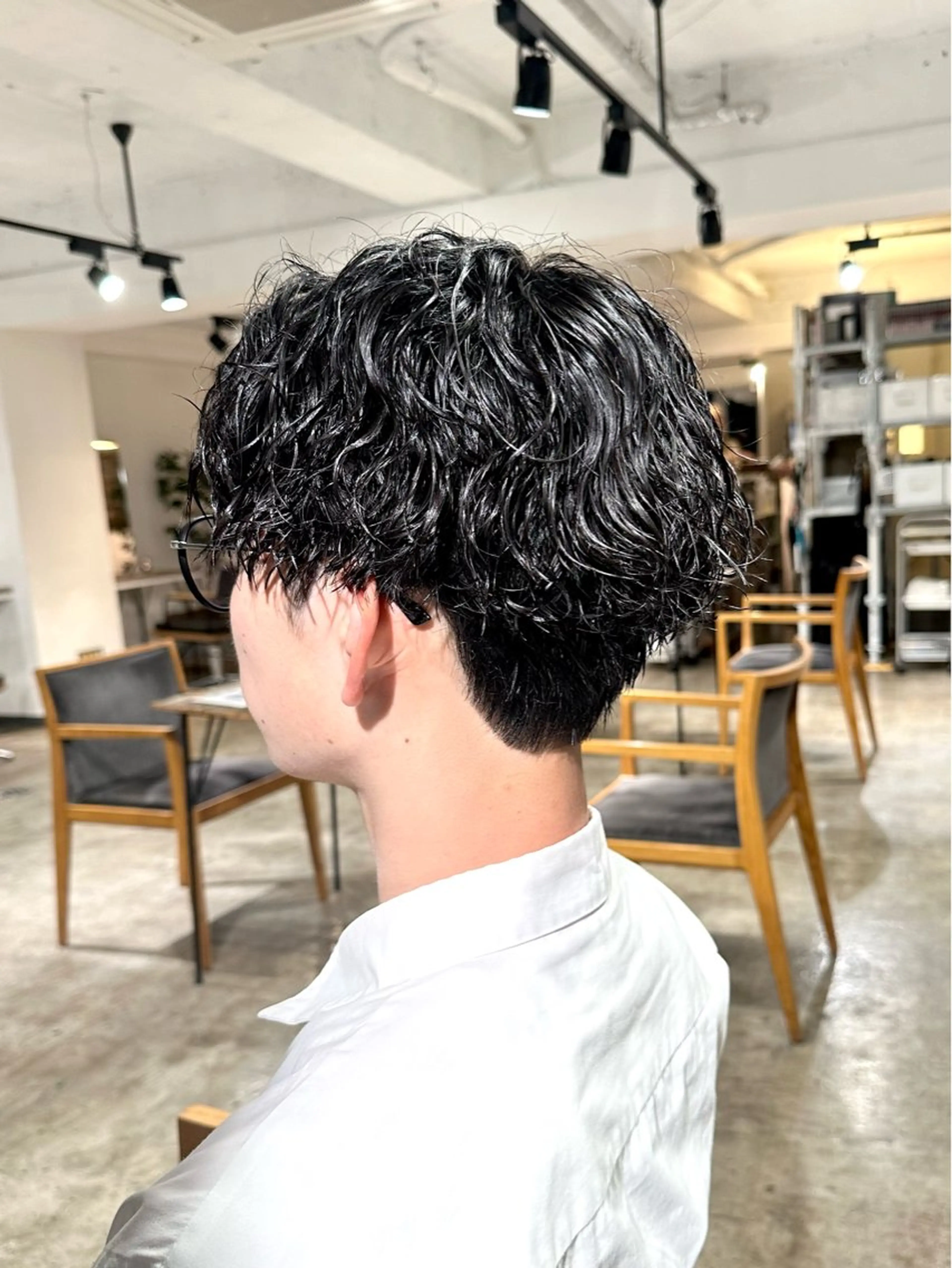 パーマ メンズ メンズパーマ ツイストスパイラルパーマ スパイラルパーマ カット パーマ トリートメント 骨格補正施術/メンズ 専門美容師/YUYAのヘアスタイル