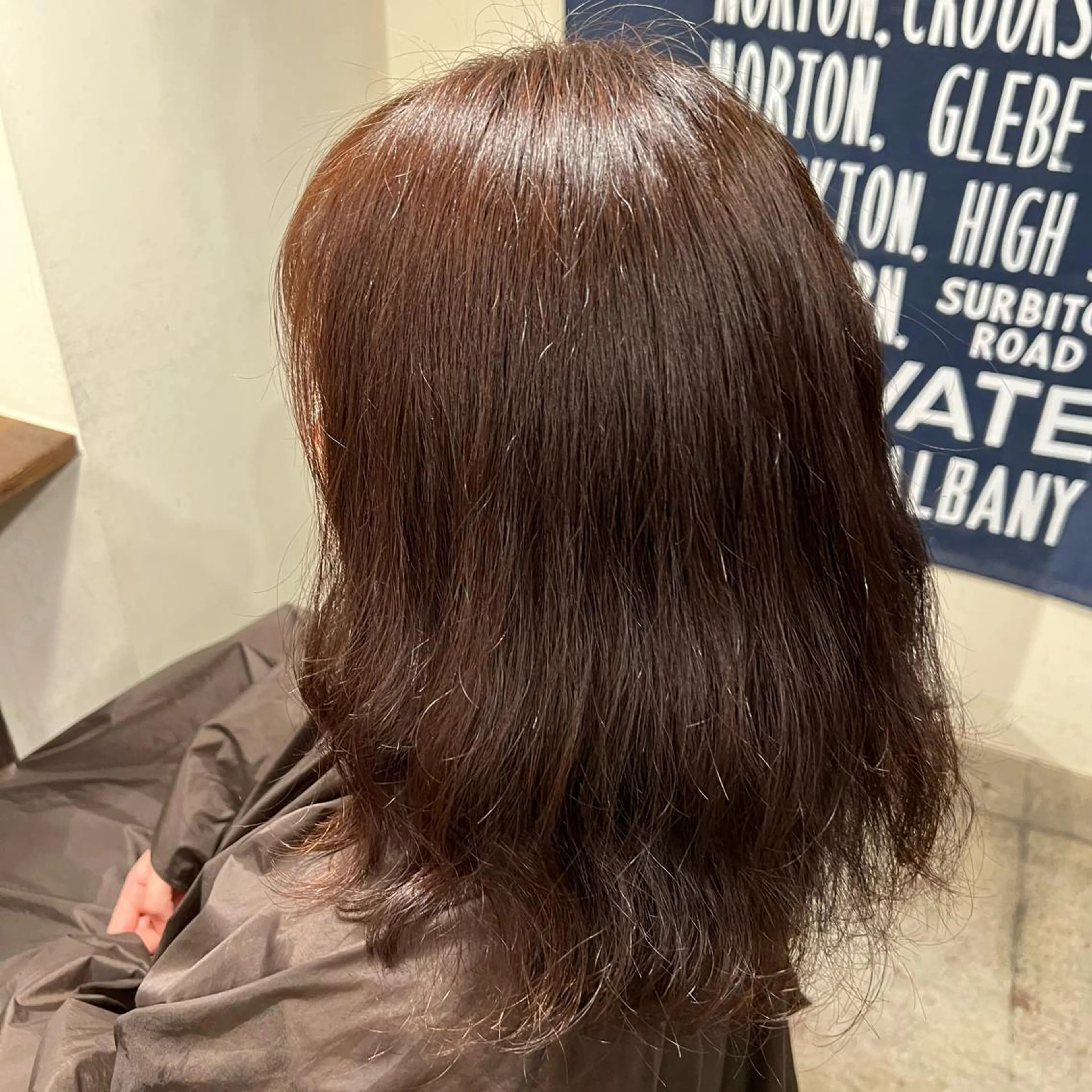 ミディアム カラー ブラウンカラー Rino kanayama所属・Rino 金山 ／ 宮澤 萌のヘアスタイル