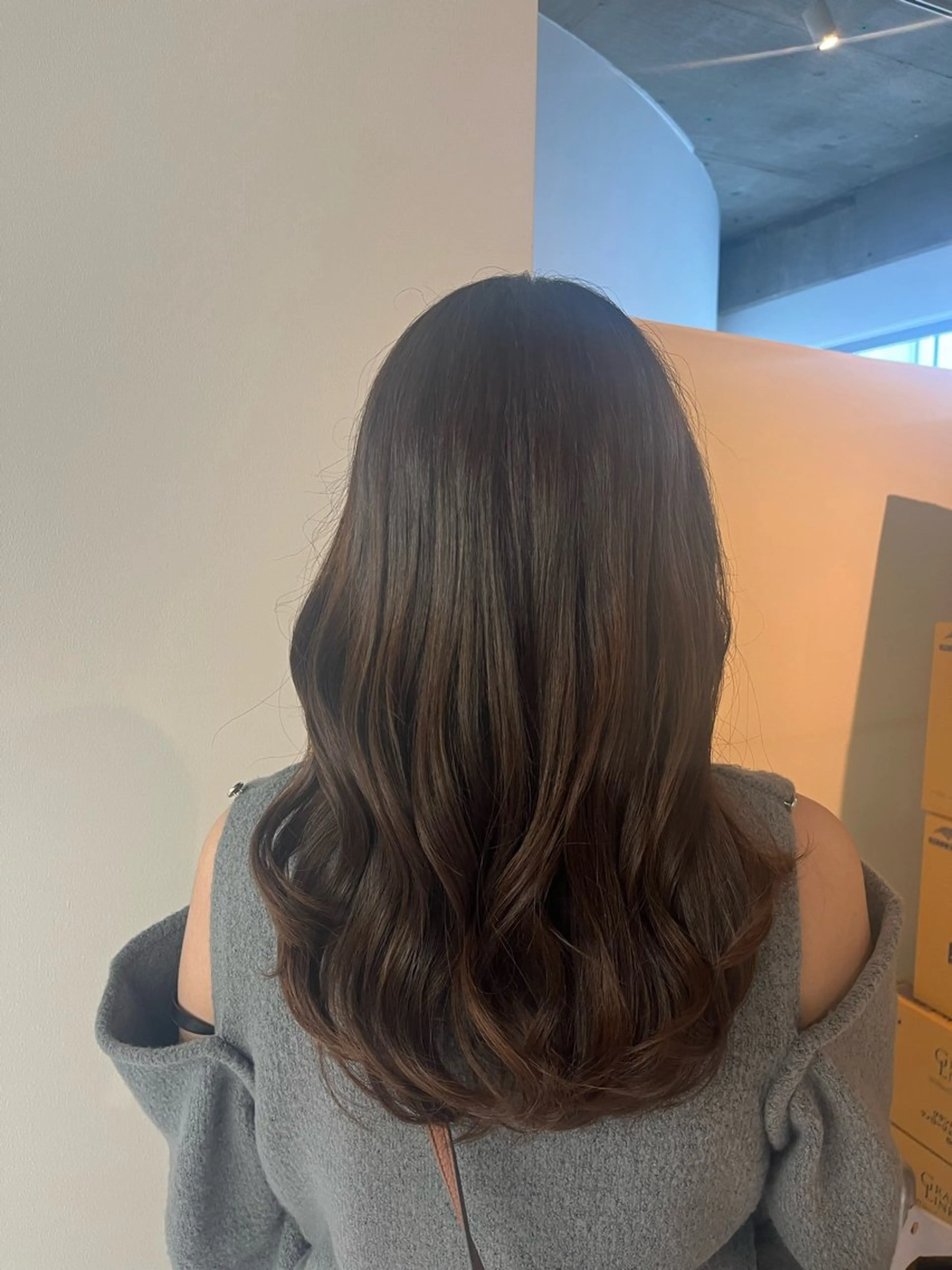 セミロング 中村 🐷のヘアスタイル