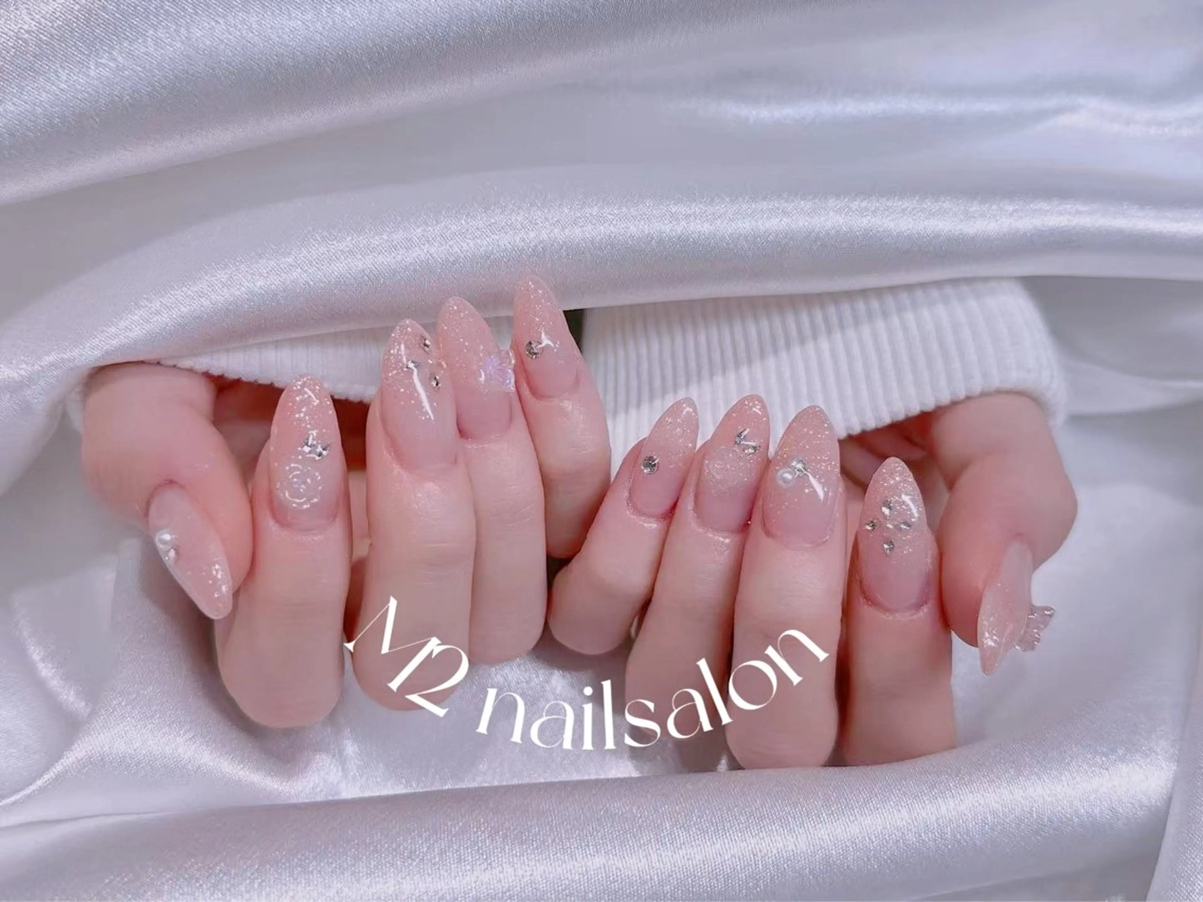 ネイル ハンドネイル 長さだし専門店 M2　rikaのネイルデザイン