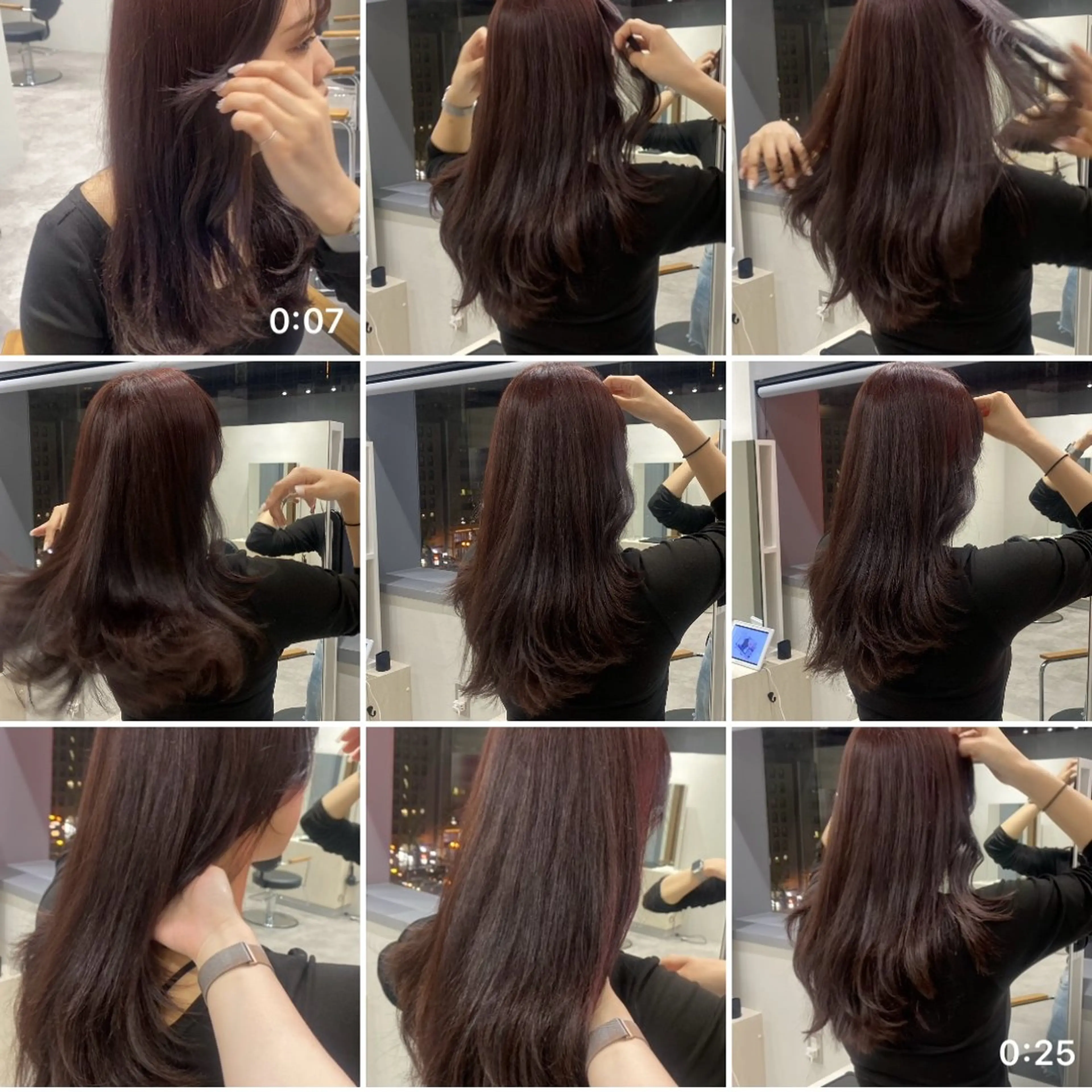 セミロング カラー ヘアアレンジ ヘアカラー ボブ /ニュアンス/ satomi🧸💖のヘアスタイル