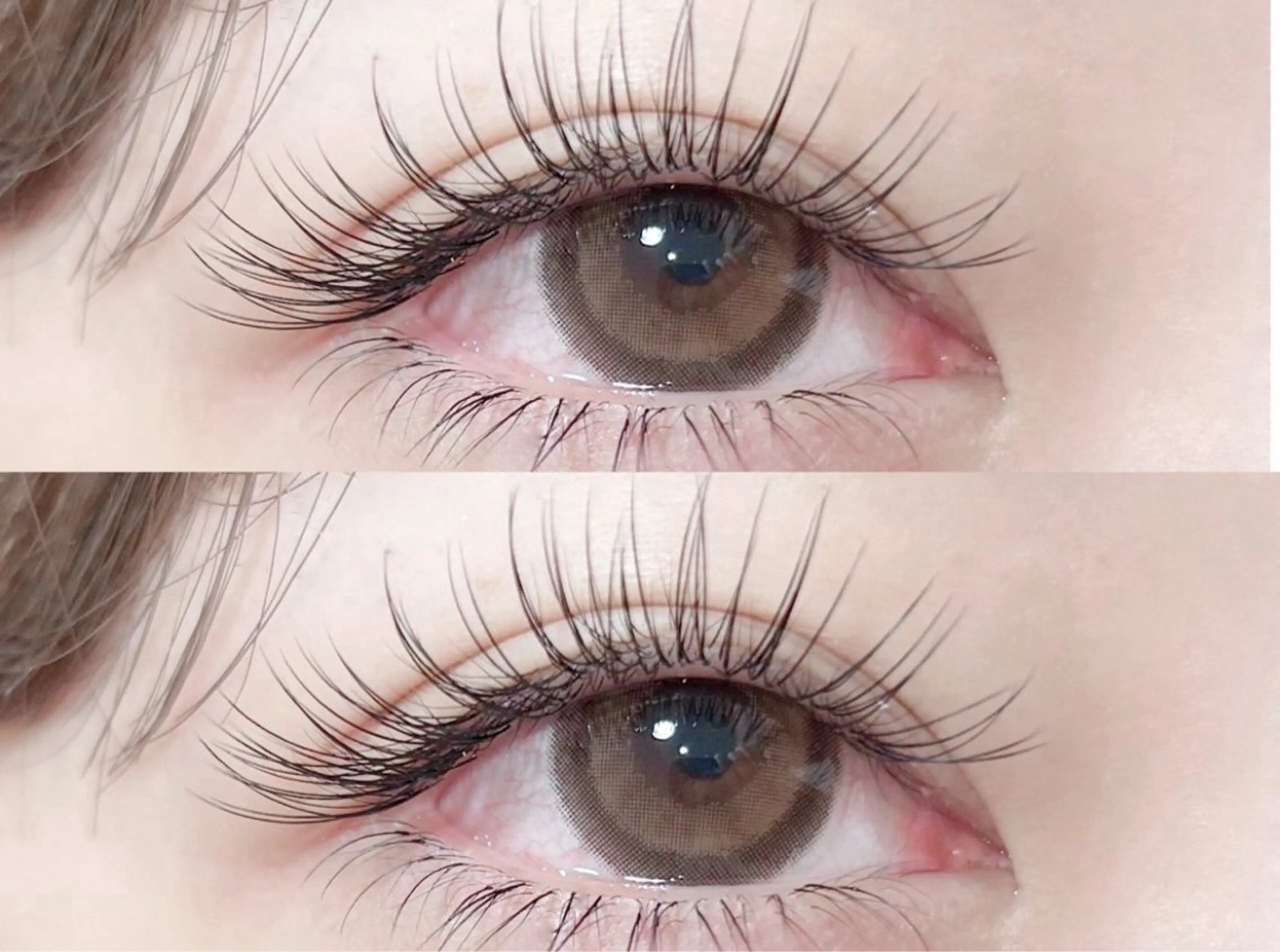 フラットラッシュ上下つけ放題✨上60分【100​〜​120本目安】×下30分【30​〜​50本目安】　コーティング付きの写真