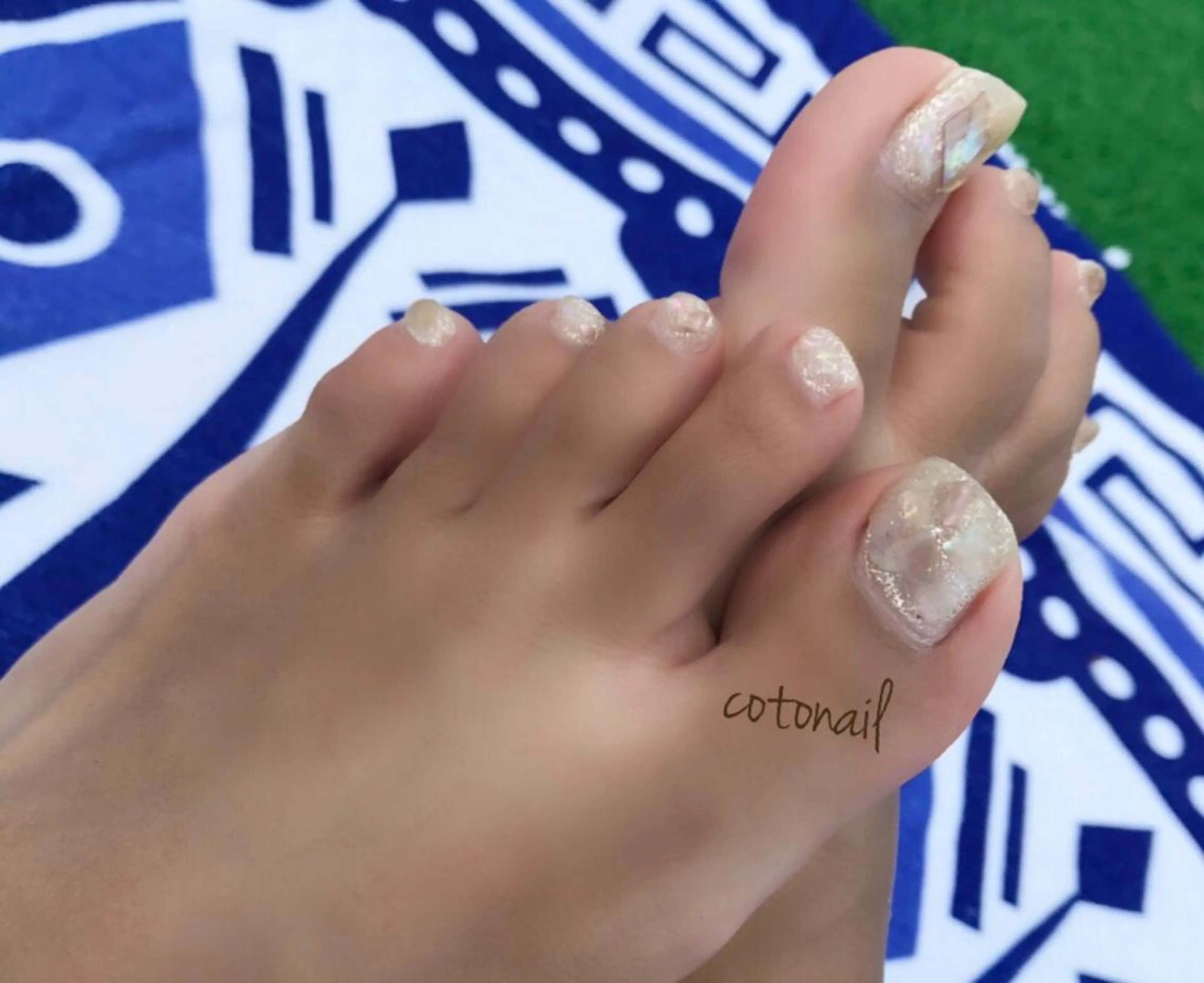 ネイル ツメトマツゲ .のネイルデザイン