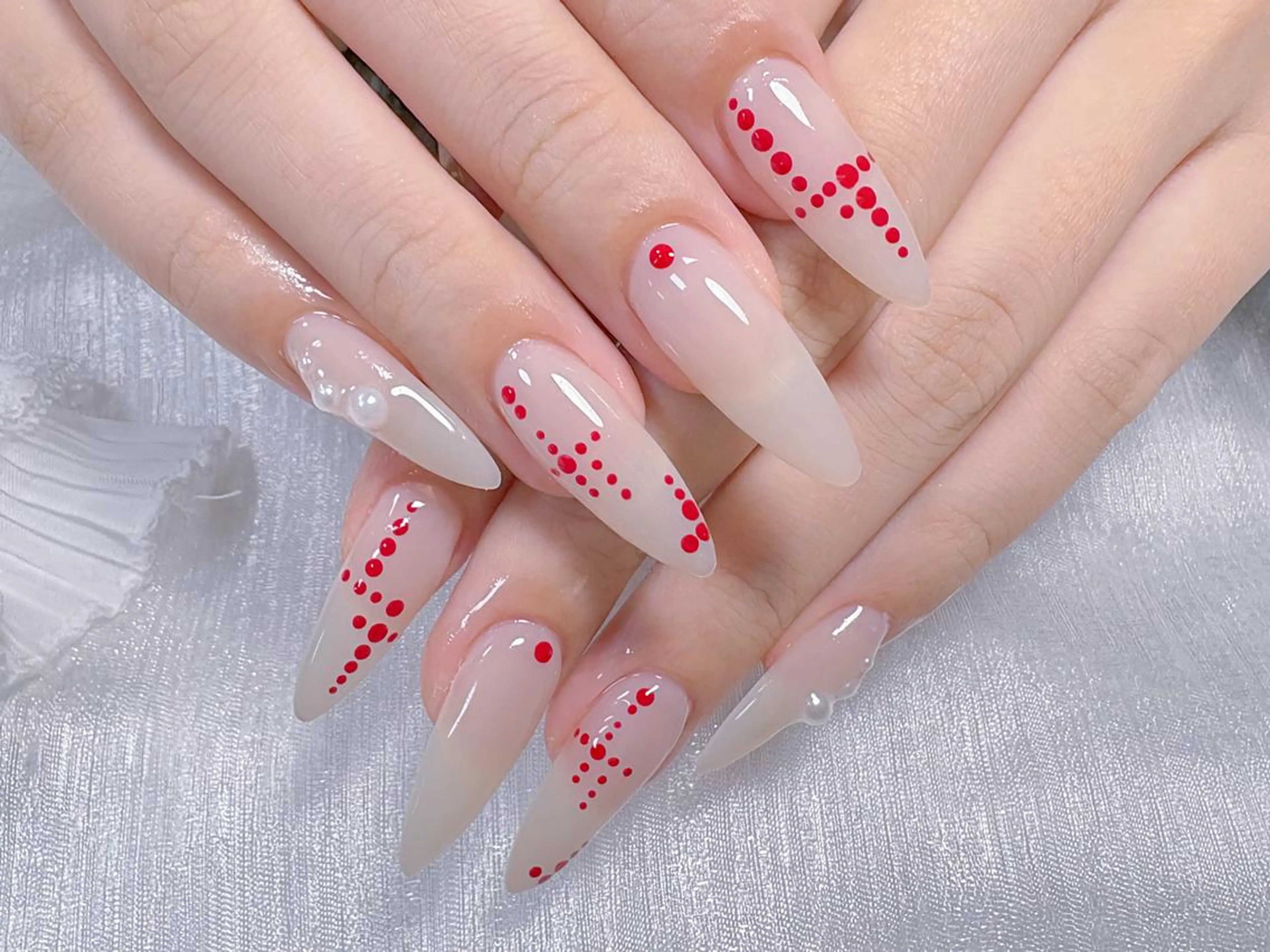 ネイル ハンドネイル 💙羽生 彩光💙のネイルデザイン