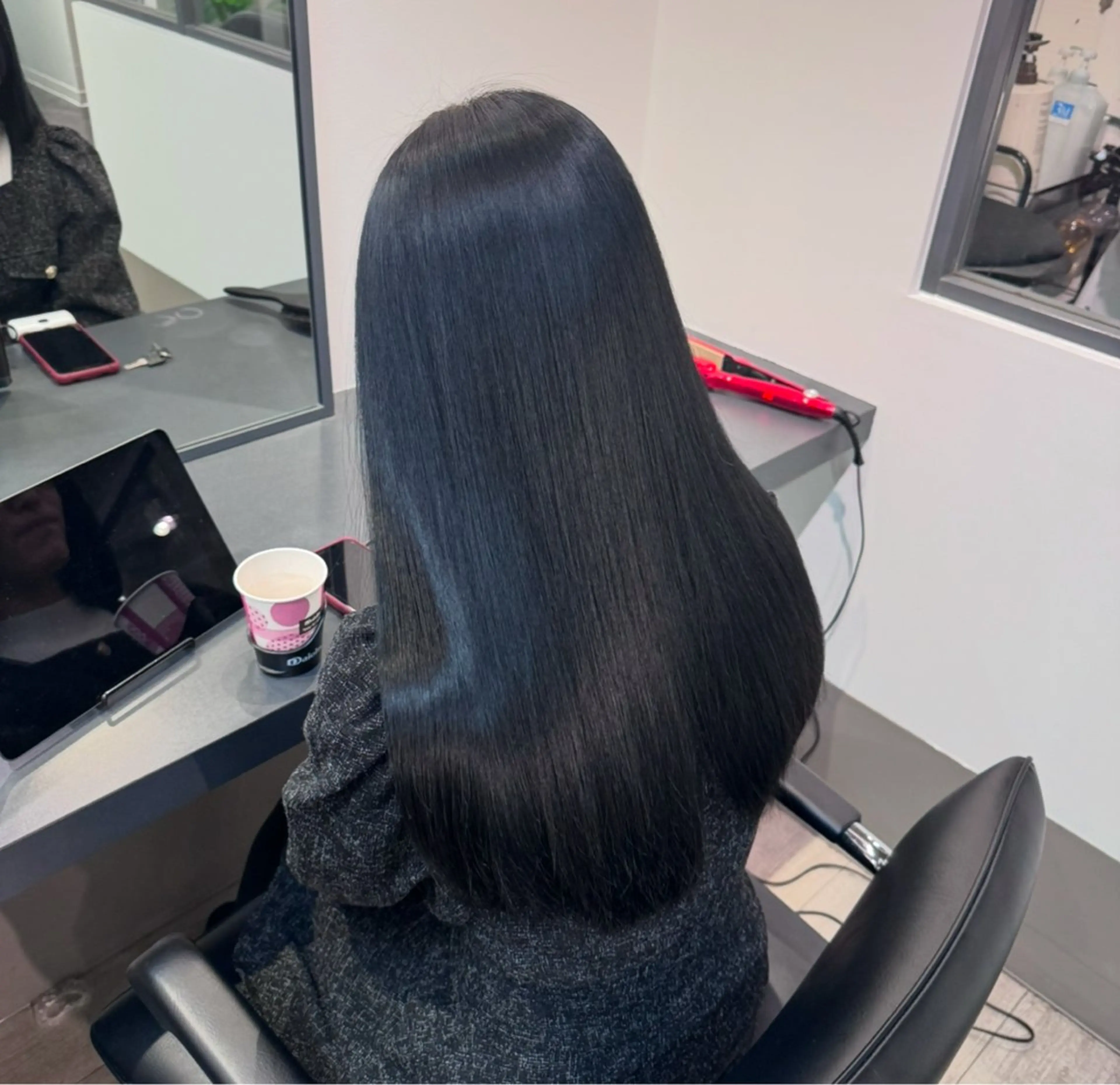 艶髪ワンカラー♡ロング料金なし　#渋谷　#原宿の写真