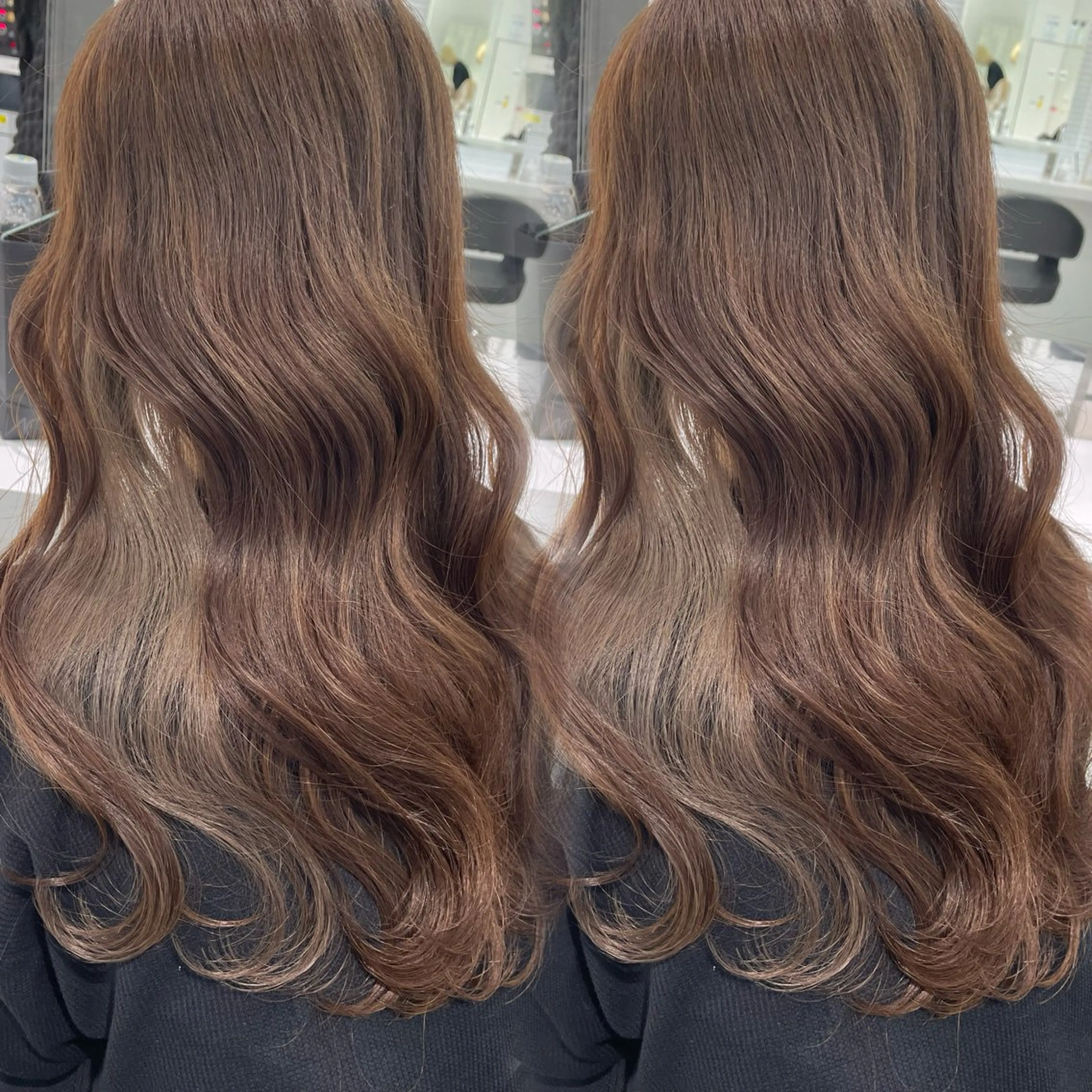 ロング カラー ヘアカラー トリートメント 髪質改善/美髪矯正 艶髪/Takutoのヘアスタイル