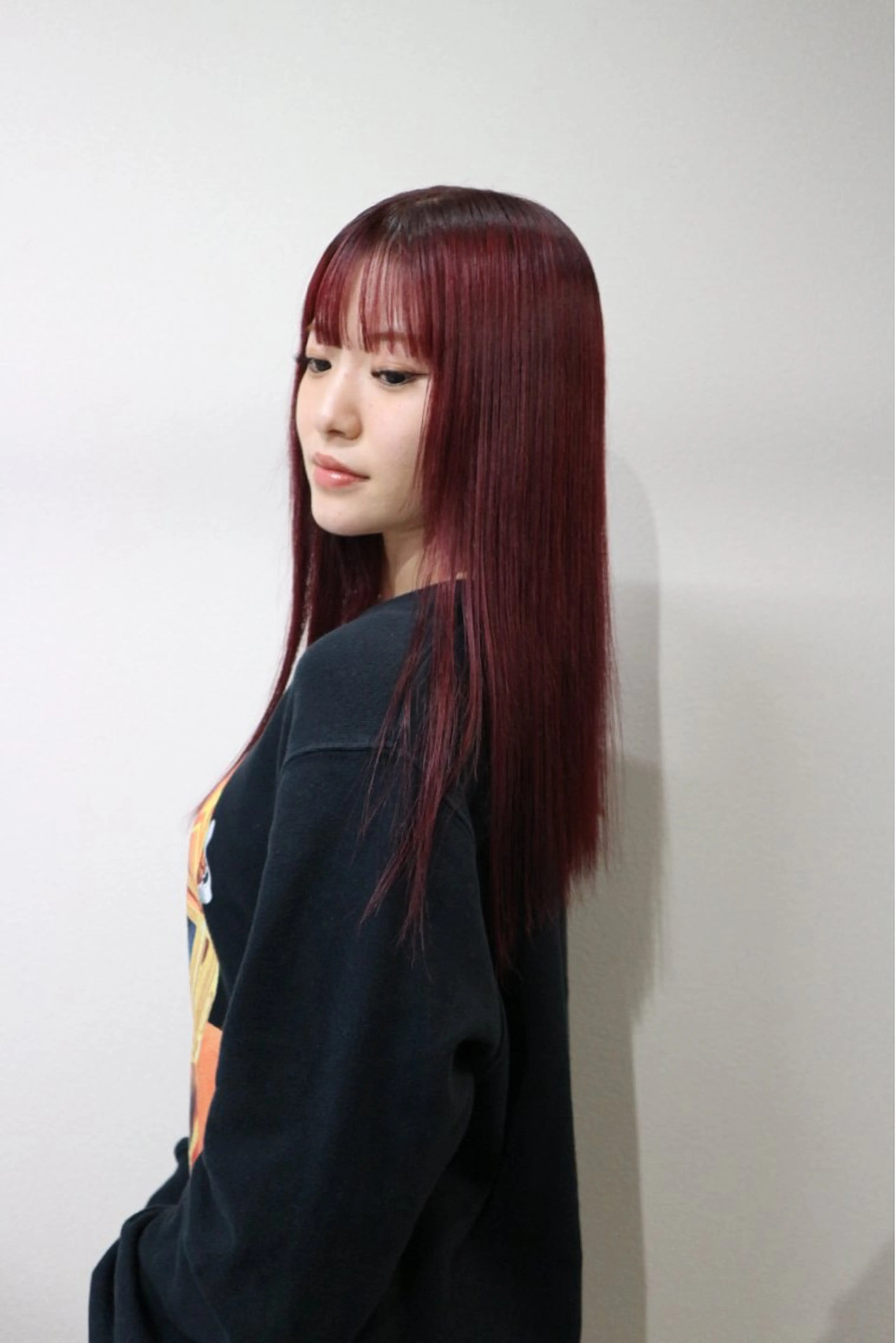 ロング カラー DOULAQ所属・AKO .のヘアスタイル