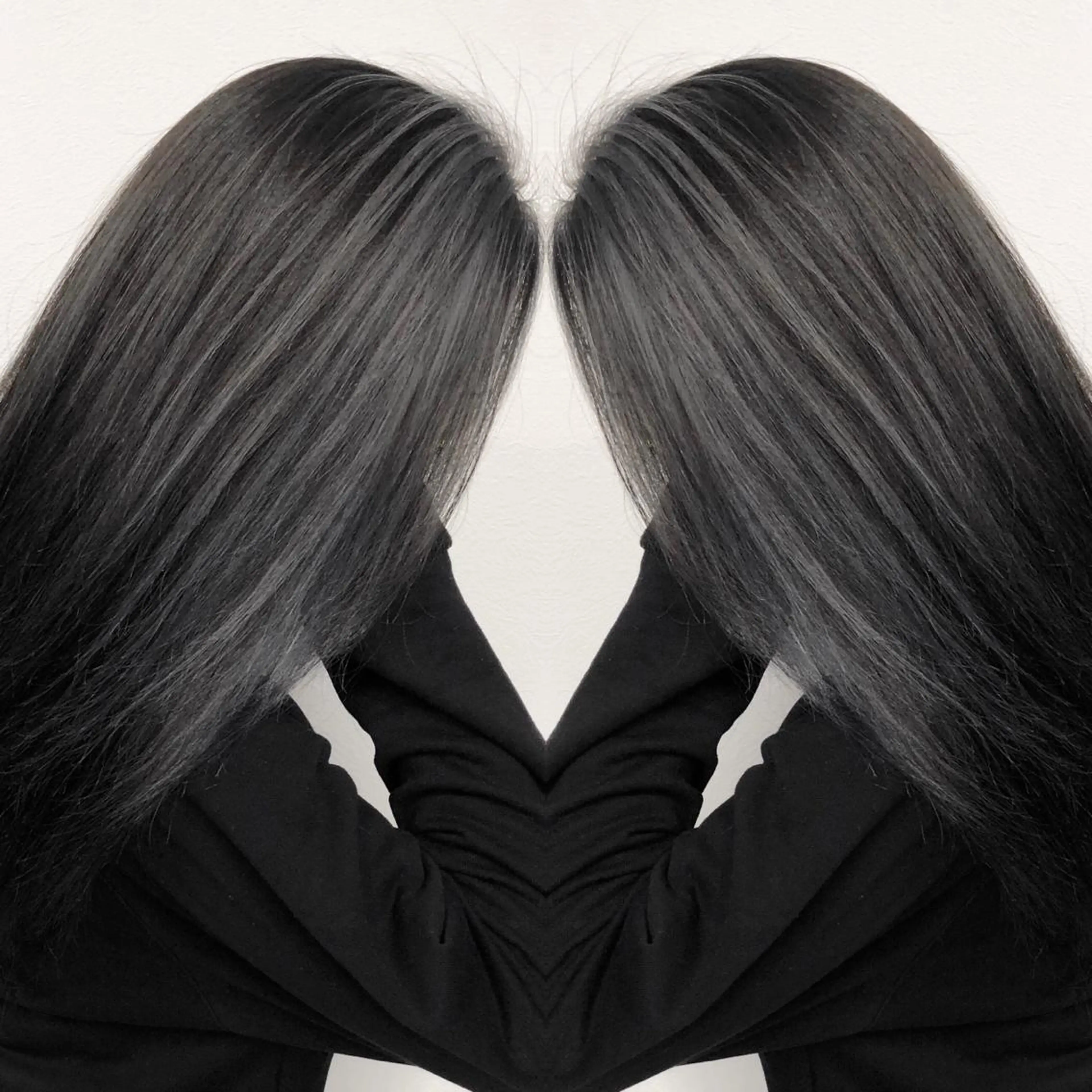 ロング カラー バレイヤージュ デザインカラー ハイライトカラー 外国人風カラー ハイライト アンドウ ユウ/ レイヤーカット/韓国のヘアスタイル