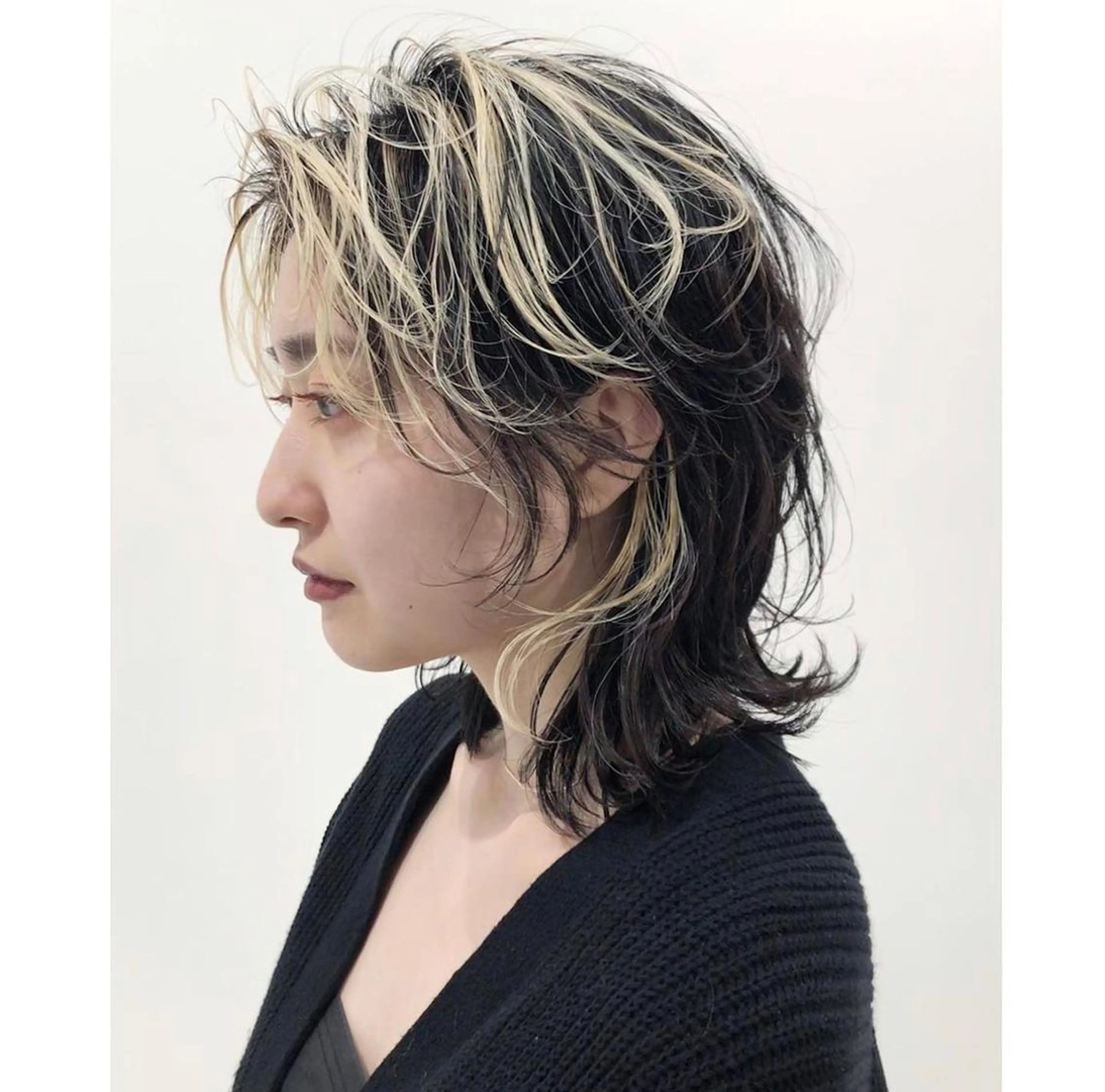 ✂︎デザインカット✂︎＋👩🏻‍🦳ブリーチ、カラー👩🏻‍🦳＋🐋クイックトリートメント🐋の写真