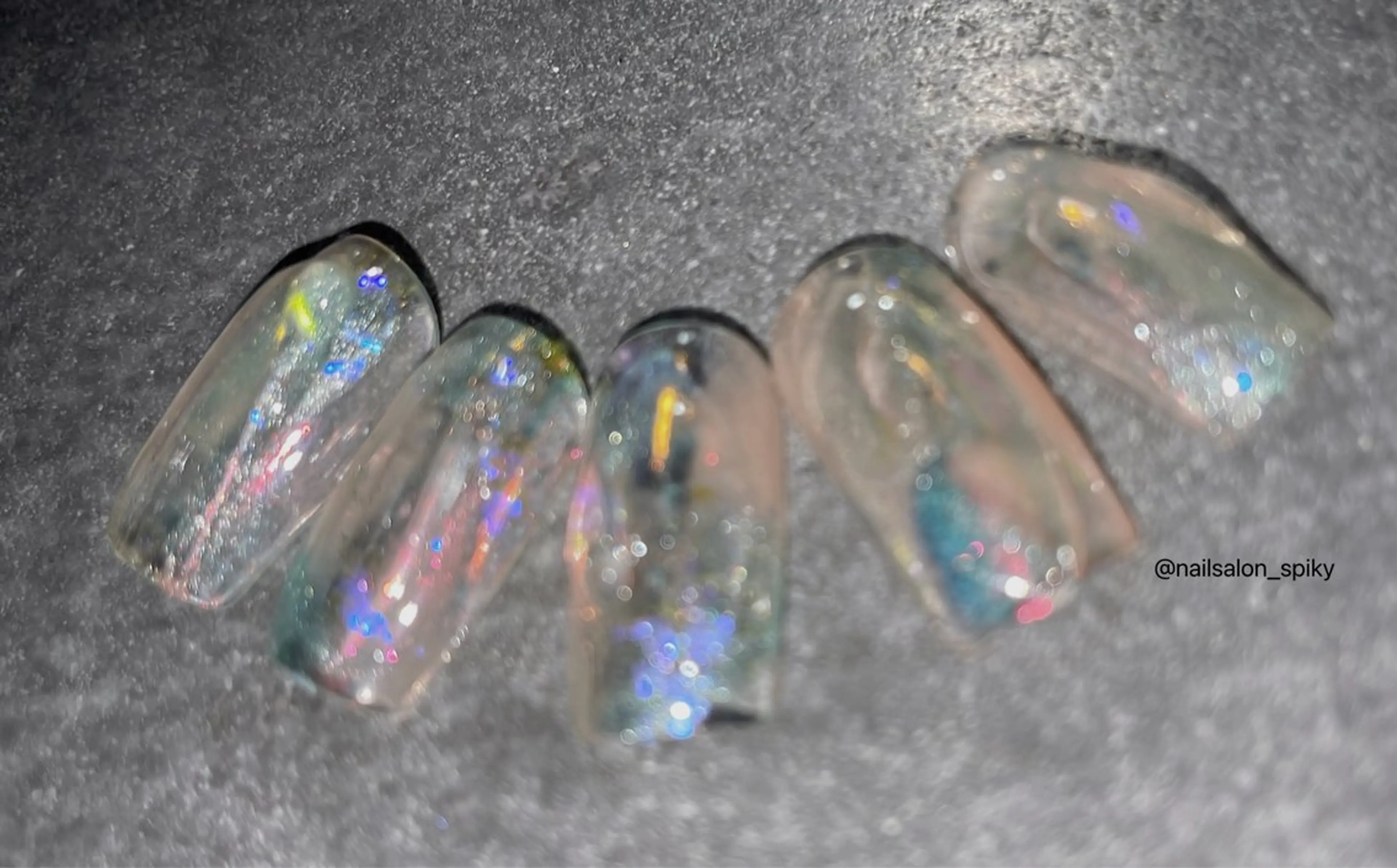 ネイル Spiky とうげ ふうかのネイルデザイン